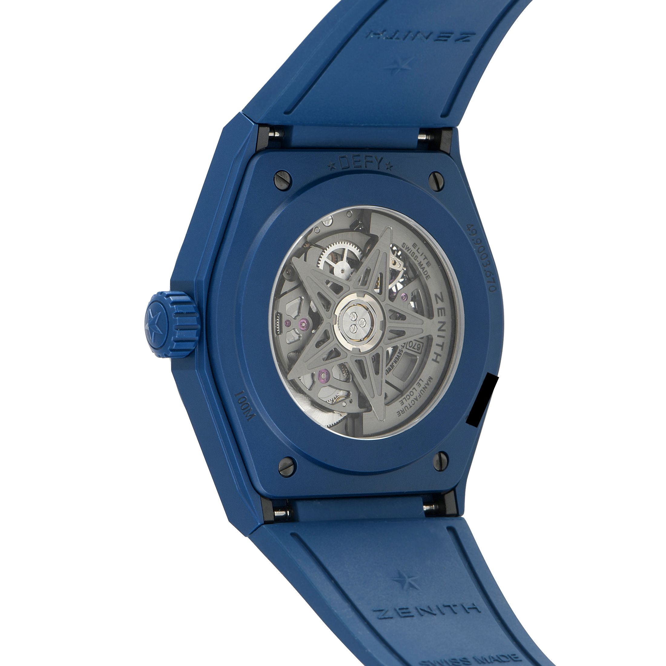 Zenith Defy Classic Blue Ceramic Watch 49.9003.670/51.R793