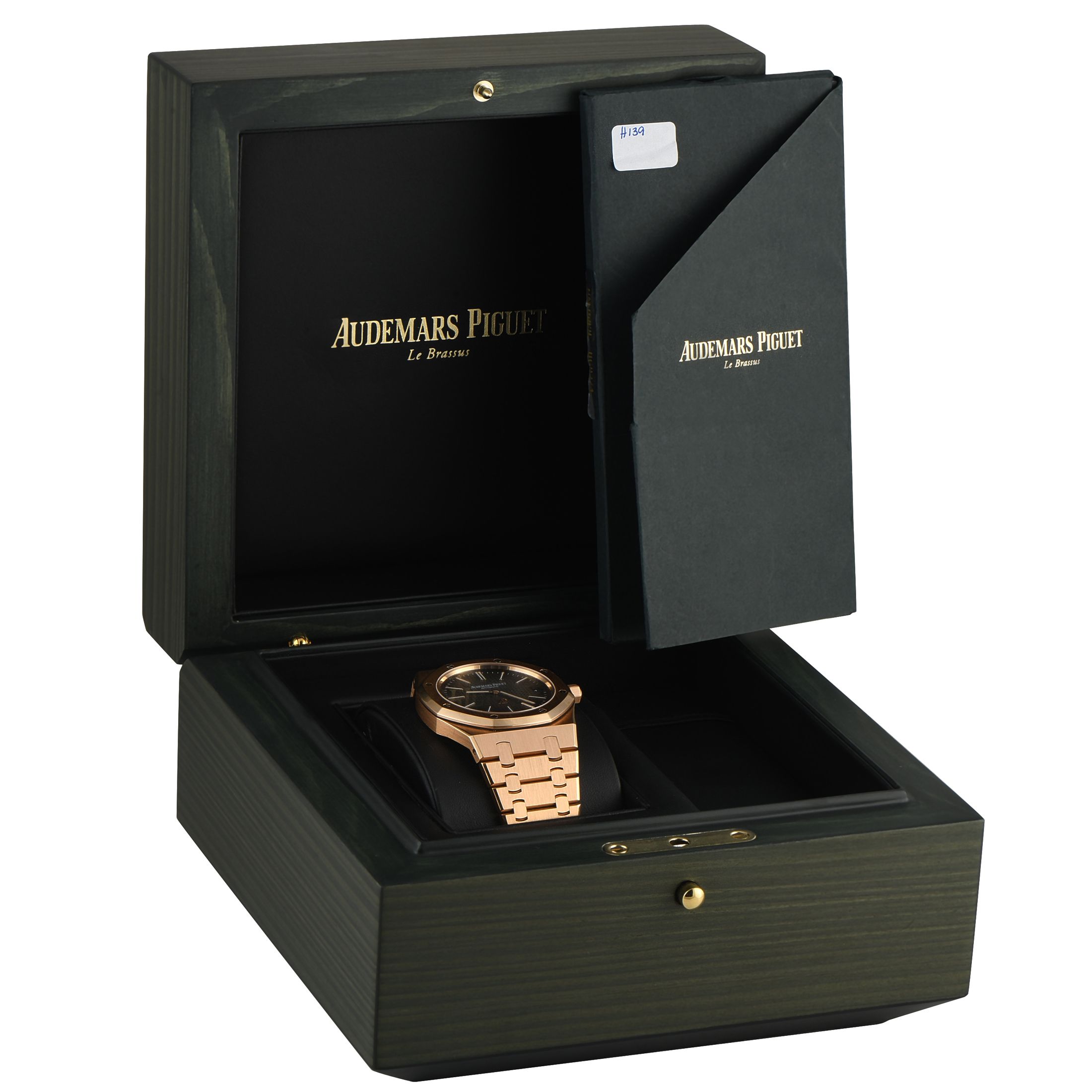 Audemars Piguet Royal Oak Jumbo Extra-Thin 50th Anniversary Rose Gold Watch 16202OR.OO.1240OR.01