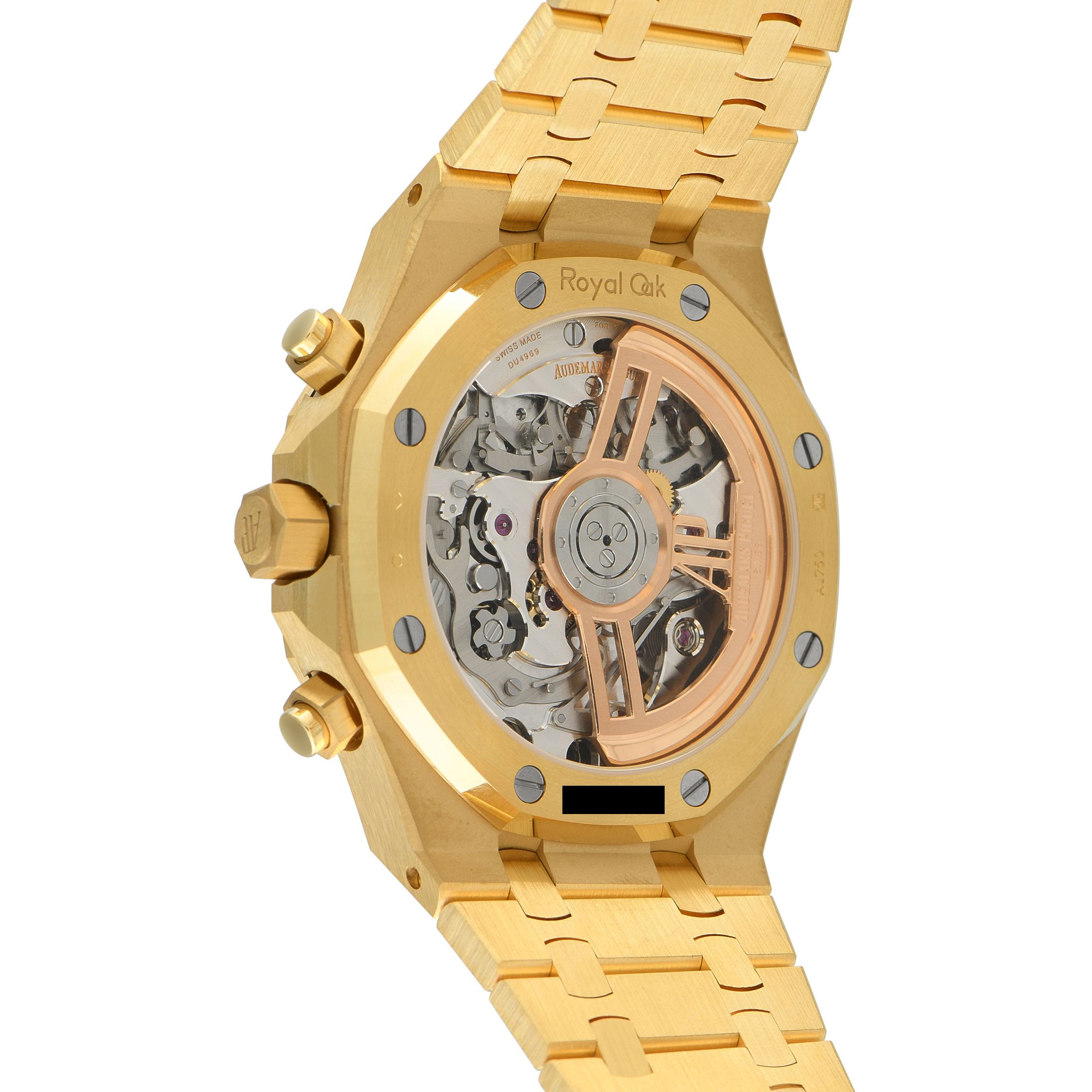 Audemars Piguet Royal Oak Chronograph Smoked Gold Dial Yellow Gold Watch 26240ba.oo.1320ba.02