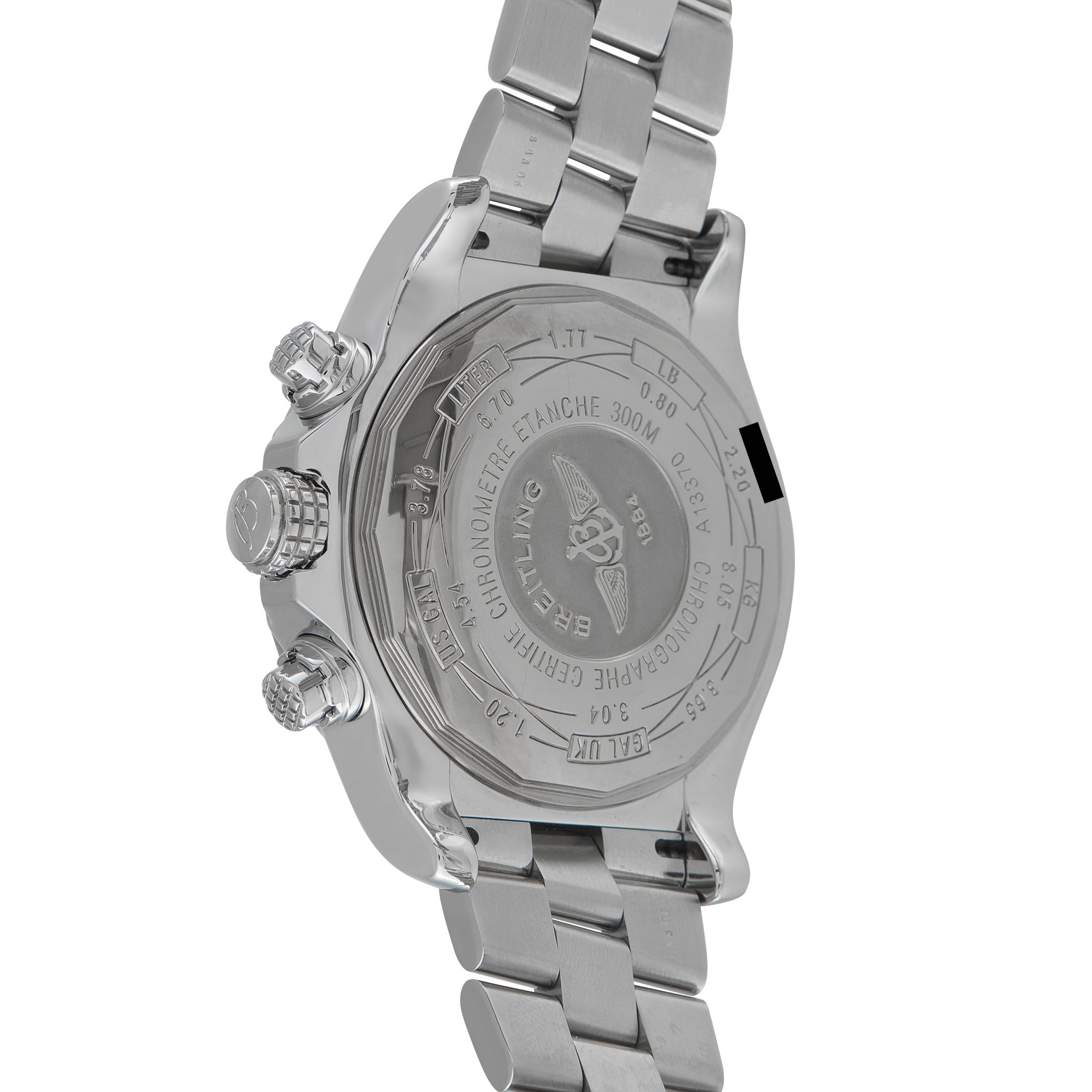 Breitling Super Avenger Chronograph Steel Watch A1337011/B682