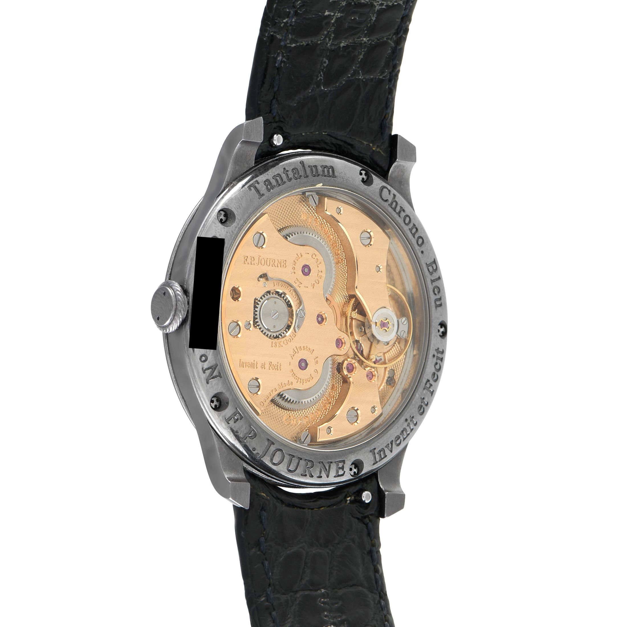 F.P. Journe Chronomètre Bleu Tantalum Watch Chronometre Blue