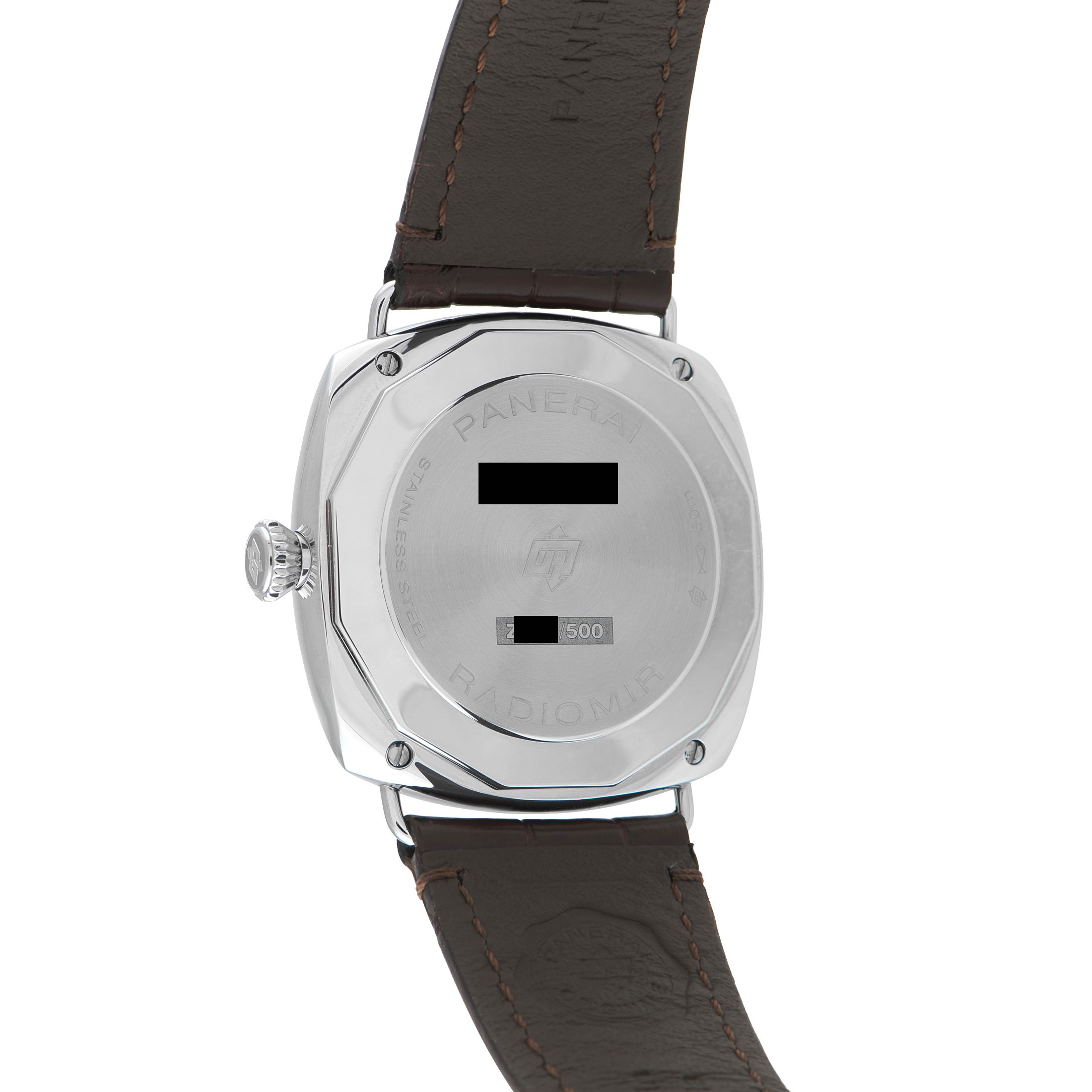 Officine Panerai Radiomir Quaranta Steel Watch PAM01386