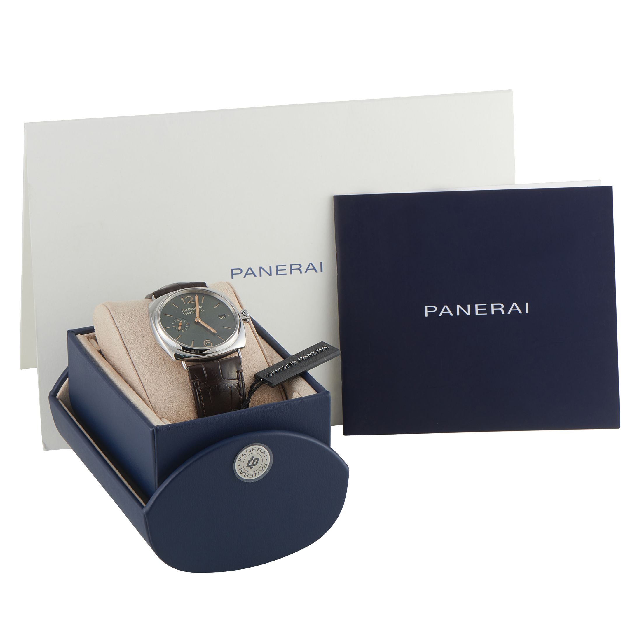 Officine Panerai Radiomir Quaranta Steel Watch PAM01386
