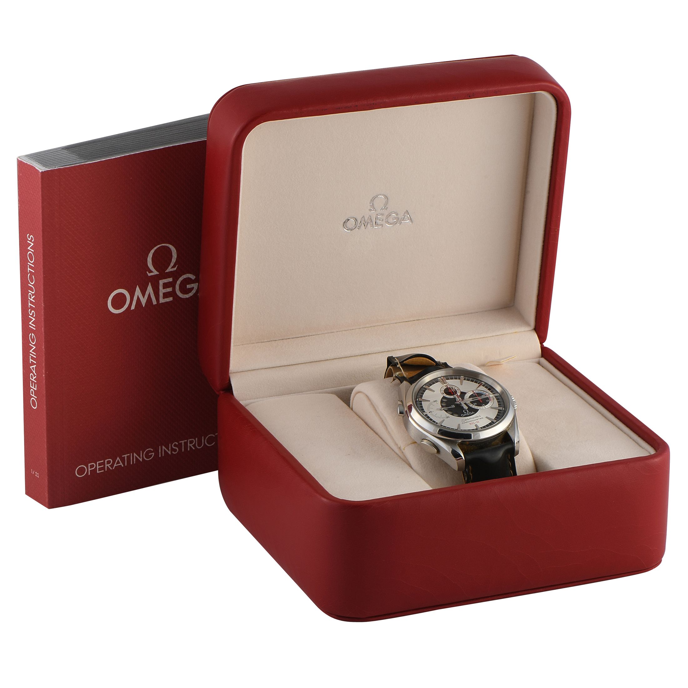 Omega Seamaster Aqua Terra NZL-32 Chronograph Steel Watch 2813.30.81 28133081