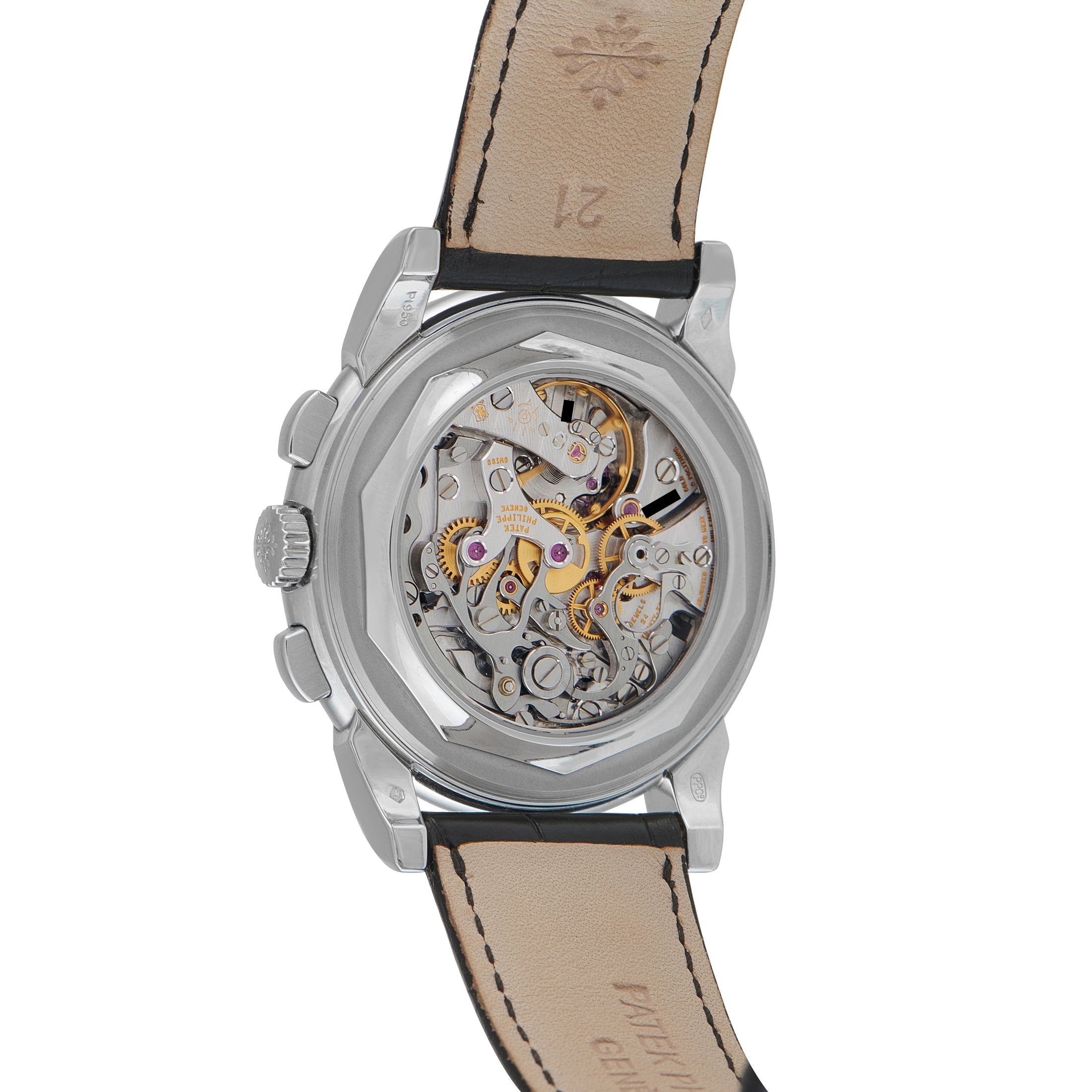 Patek Philippe Perpetual Calendar Chronograph Platinum Watch 5970P-001