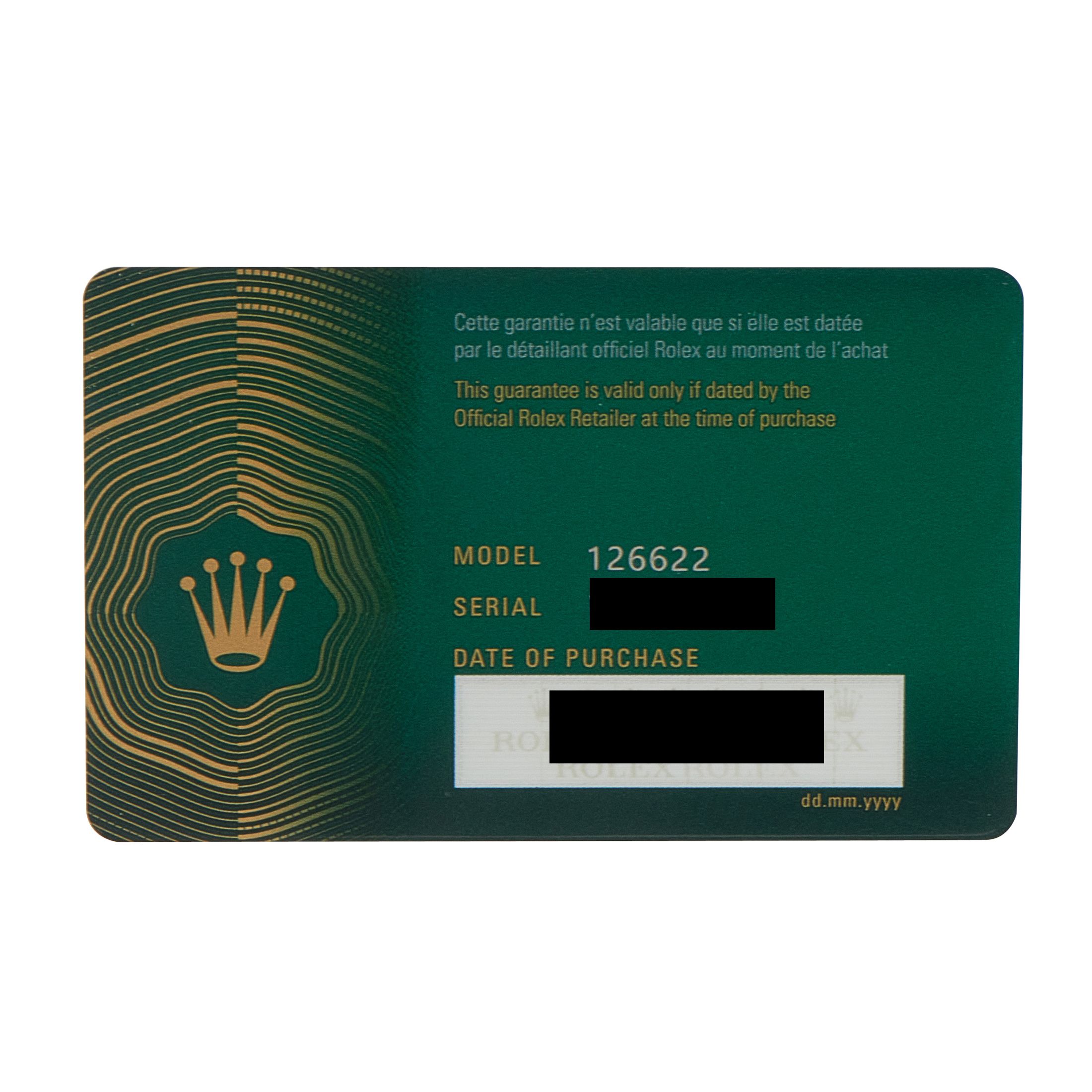 Rolex Yacht-Master 40 Slate Dial Steel and Platinum Watch 126622