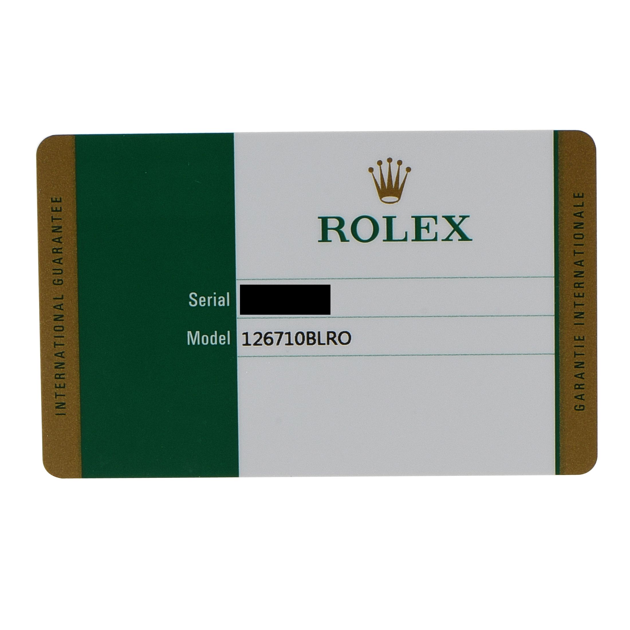 Rolex GMT-Master II Pepsi Steel Jubilee Watch 126710BLRO