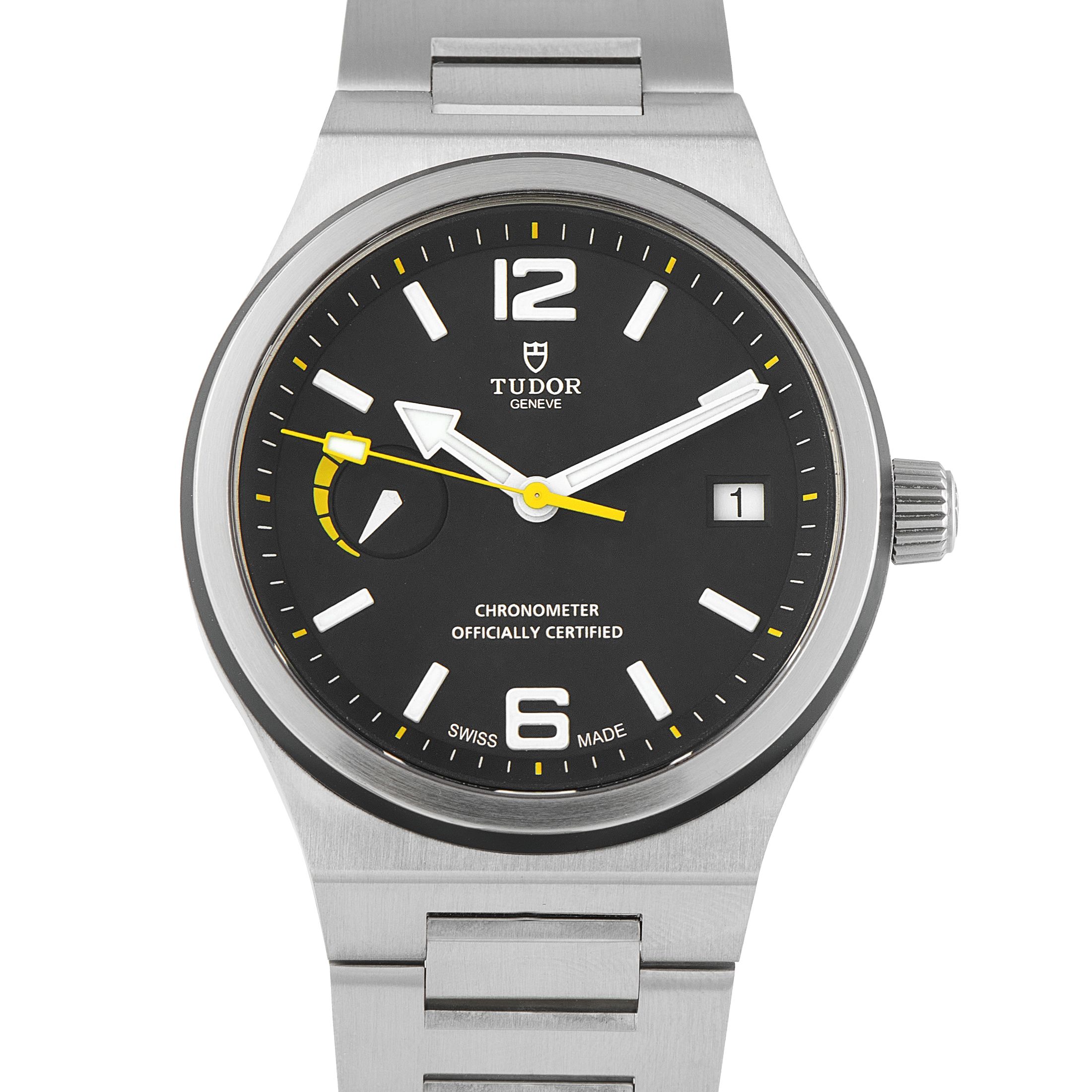 Tudor North Flag Steel Watch 91210N