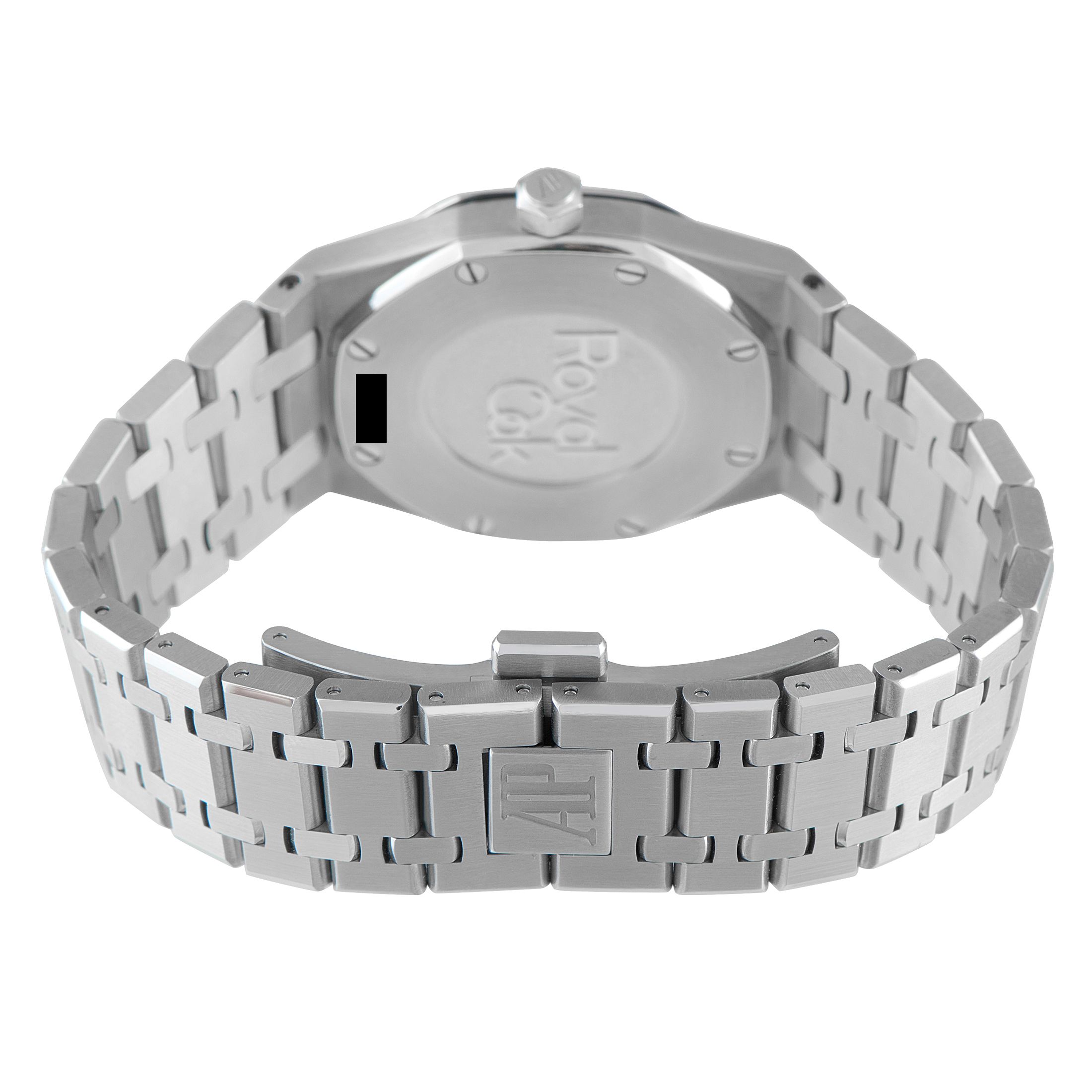 Audemars Piguet Royal Oak Silver Dial Diamond Bezel Quartz Watch 67651ST.ZZ.1261ST.01