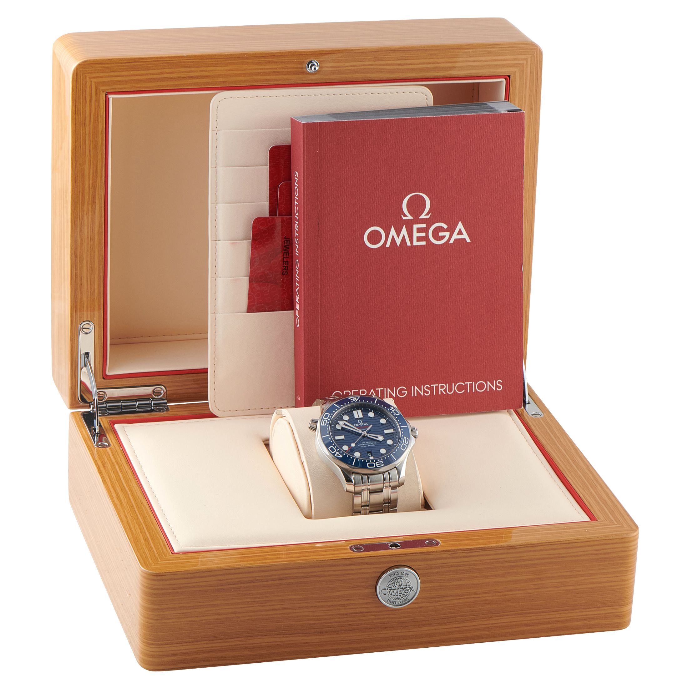 Omega Seamaster Diver 300M Steel Watch 210.30.42.20.03.001