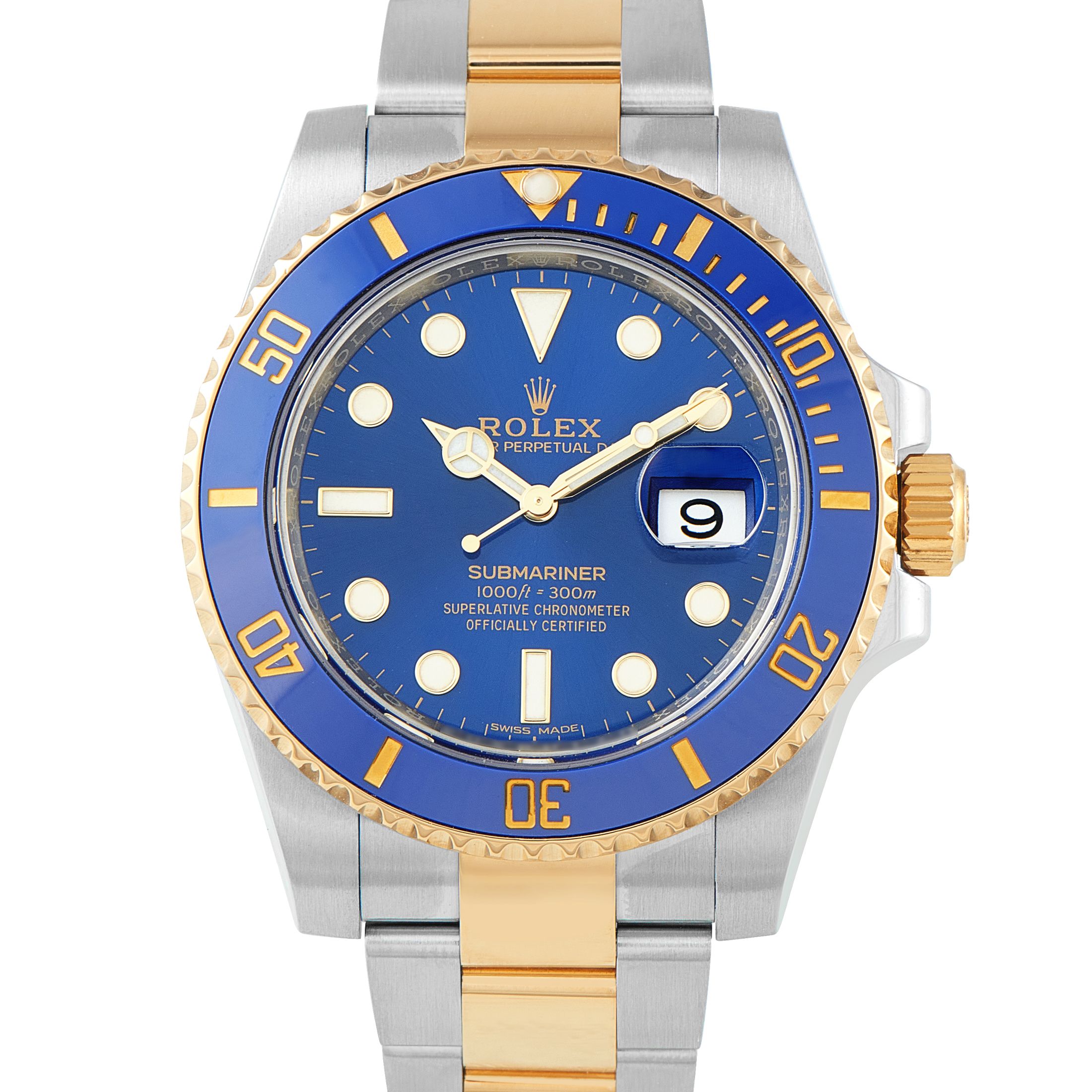 Rolex Submariner Date Two-Tone Watch 116613LB
