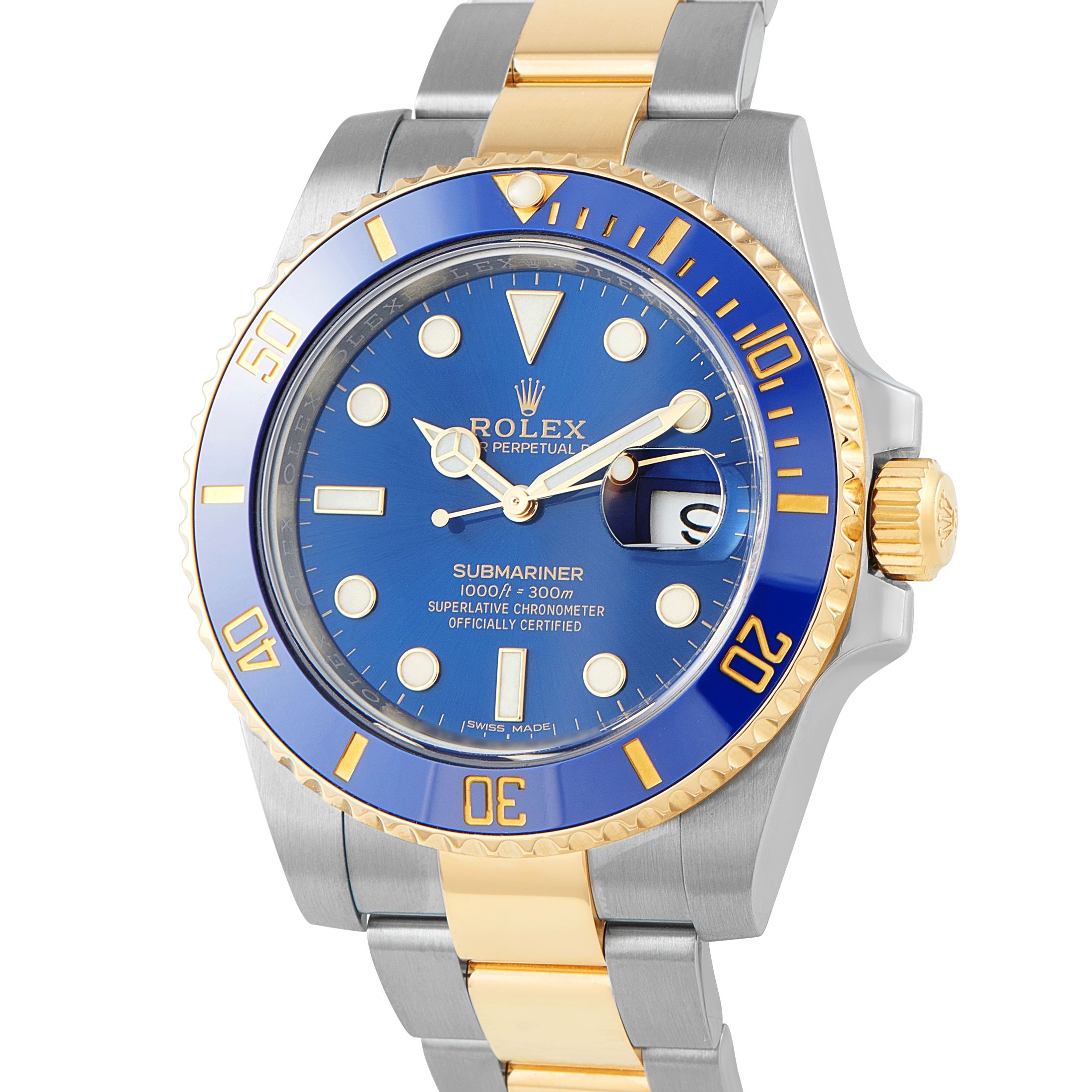 Rolex Submariner Date Two-Tone Watch 116613LB