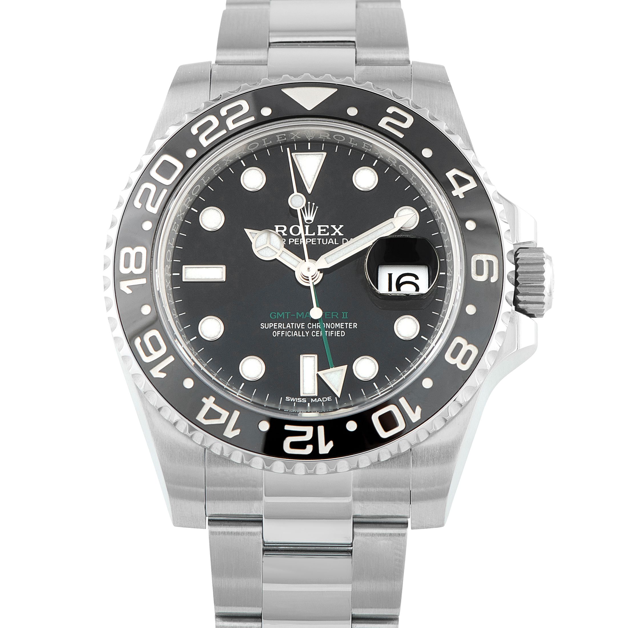Rolex GMT-Master II Steel Oyster Watch 116710LN