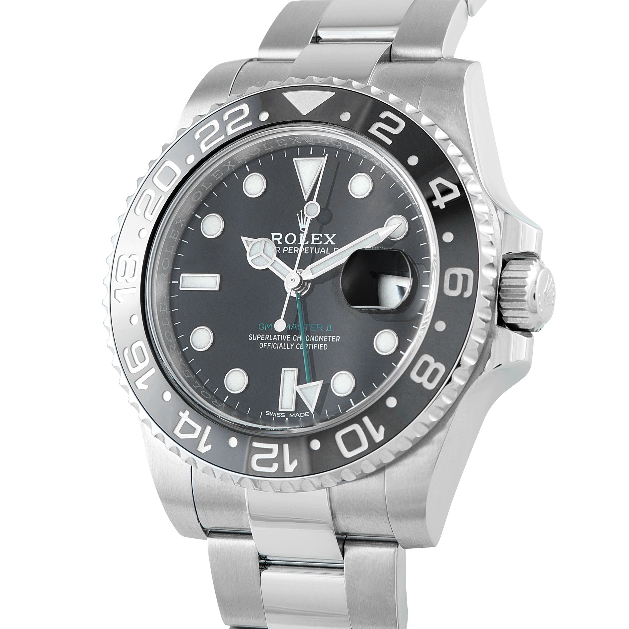 Rolex GMT-Master II Steel Oyster Watch 116710LN