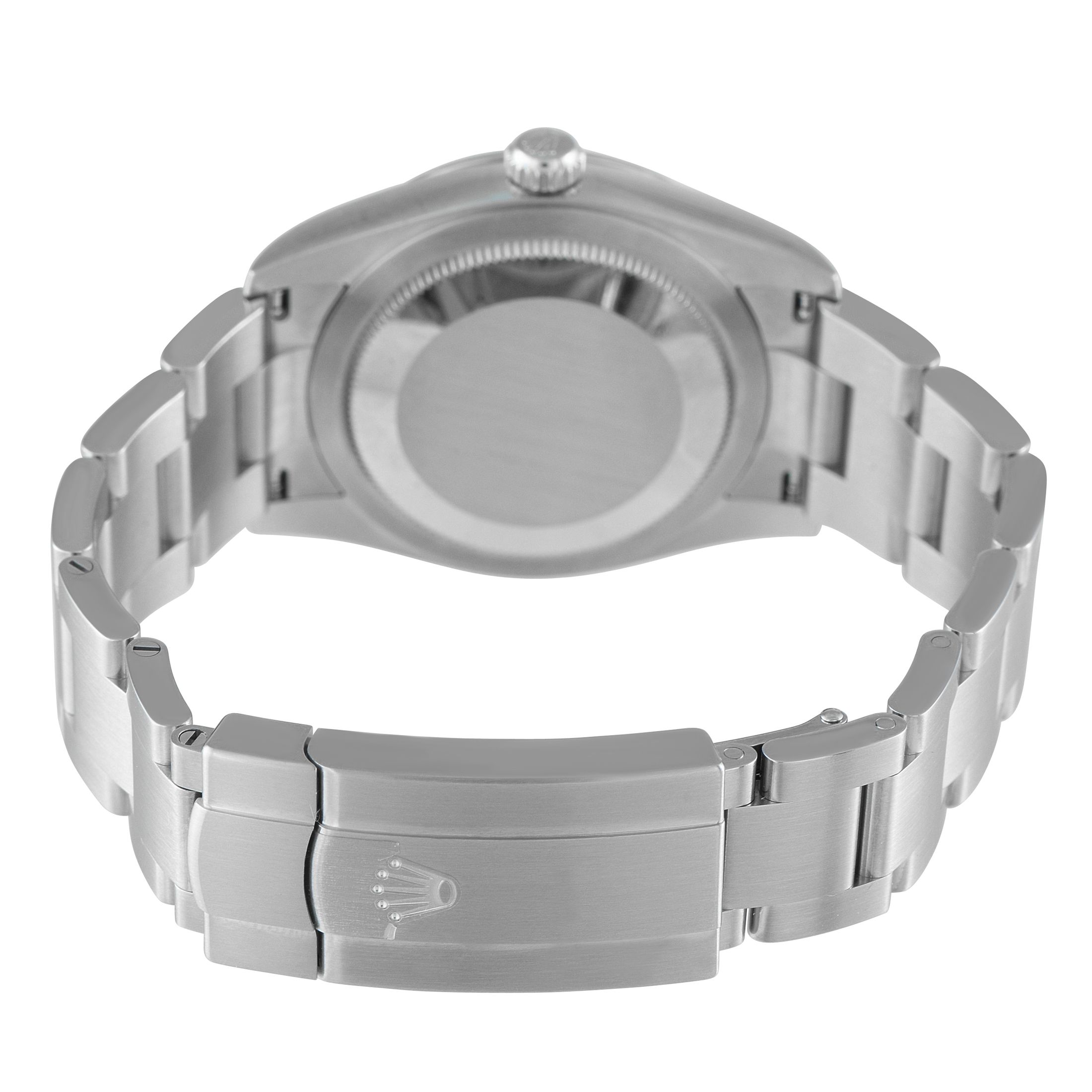 Rolex Oyster Perpetual 34 Lavender Dial Steel Watch 124200