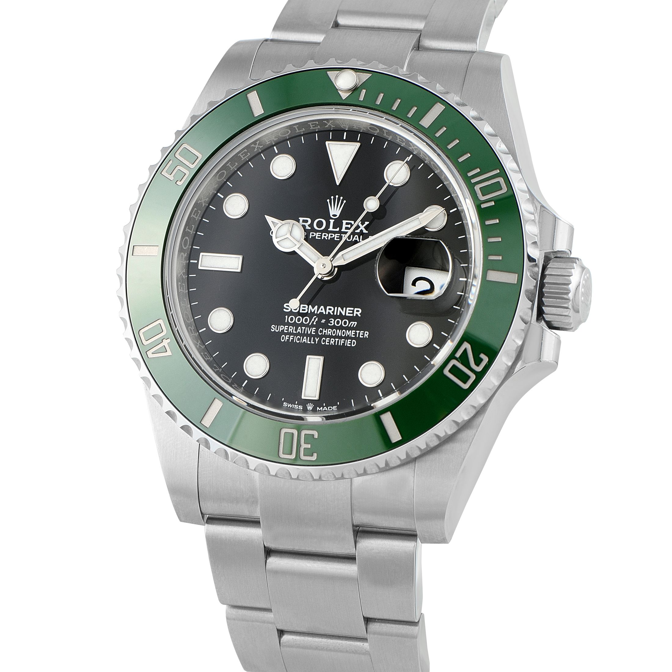 Rolex Submariner Date Starbucks Steel Watch 126610LV