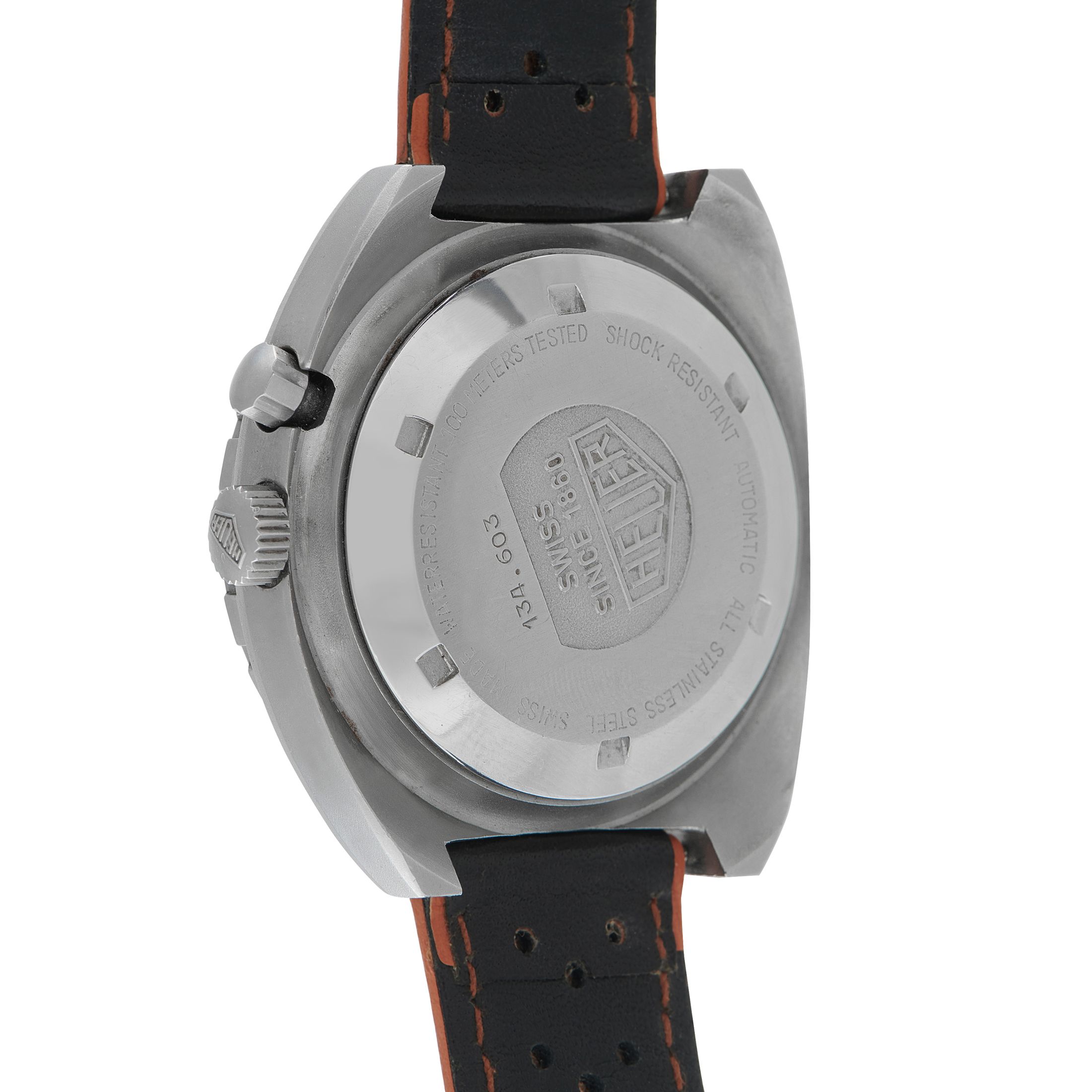 Tag Heuer Regatta Timer Gray PVD Steel Watch 134.603