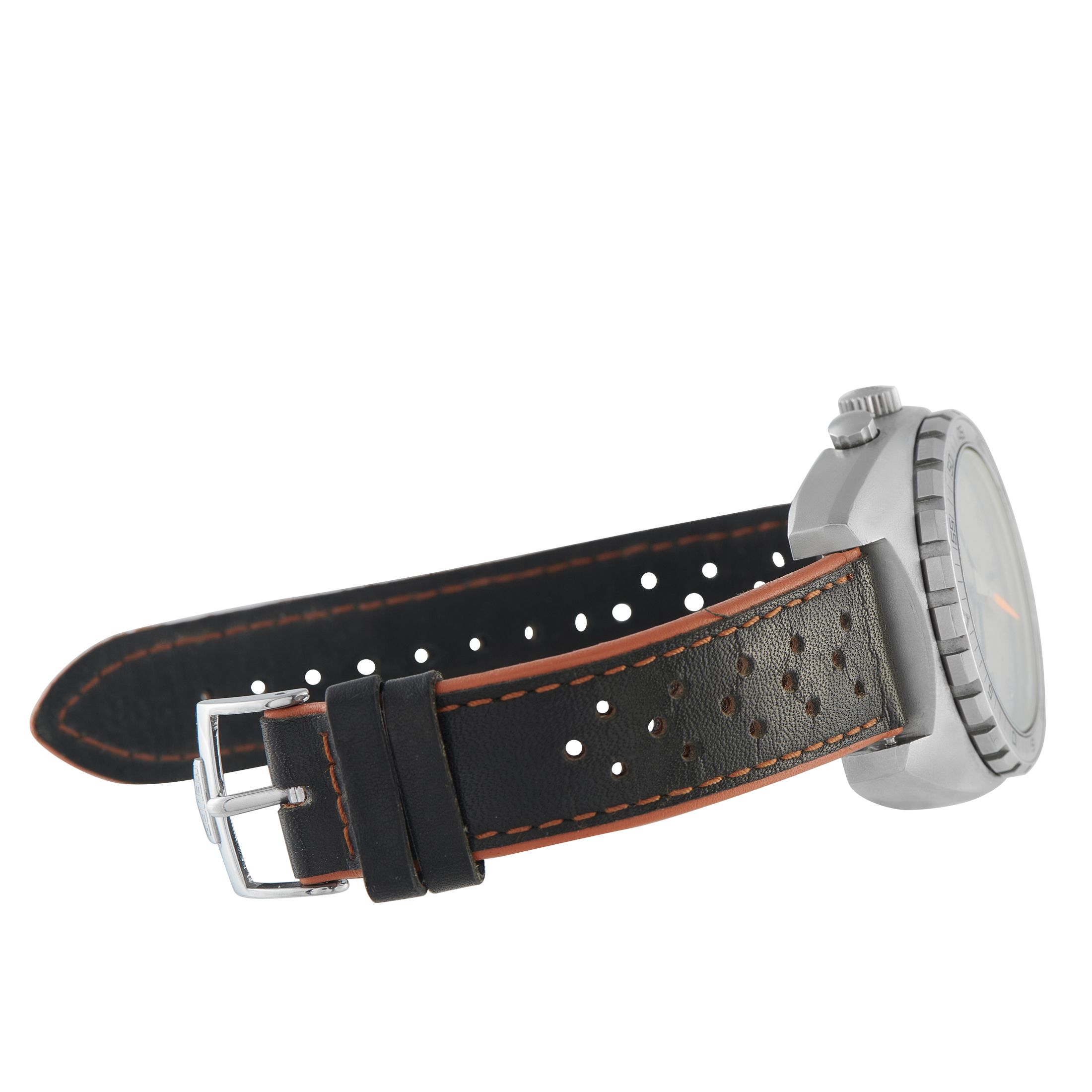 Tag Heuer Regatta Timer Gray PVD Steel Watch 134.603