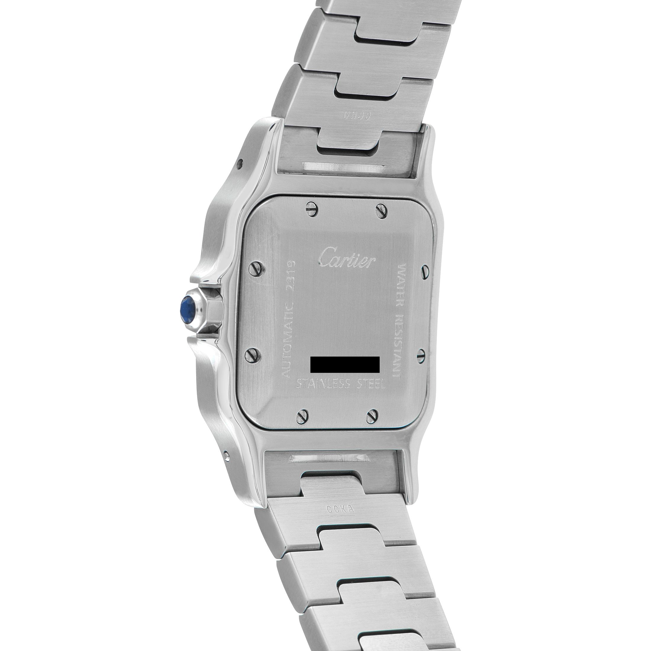 Cartier Santos Galbee Steel Watch W20055D6