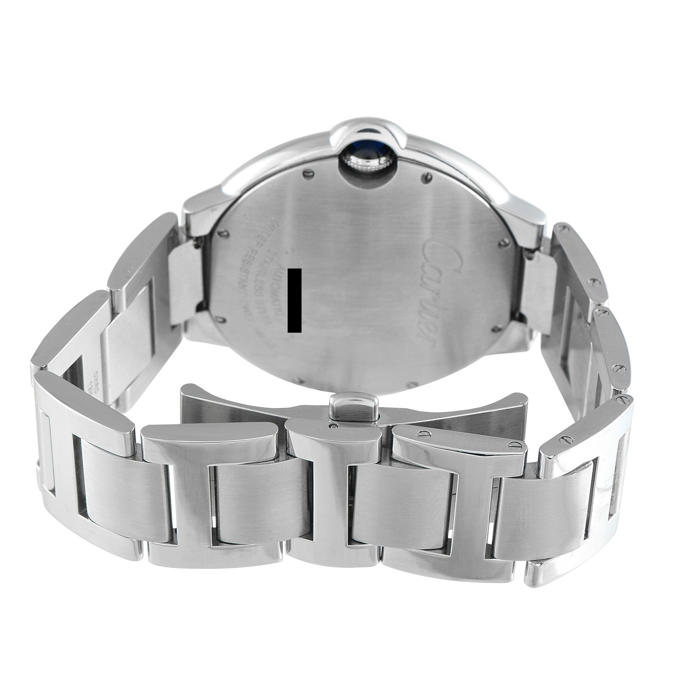 Cartier Ballon Blue Automatic Steel Watch W69012Z4
