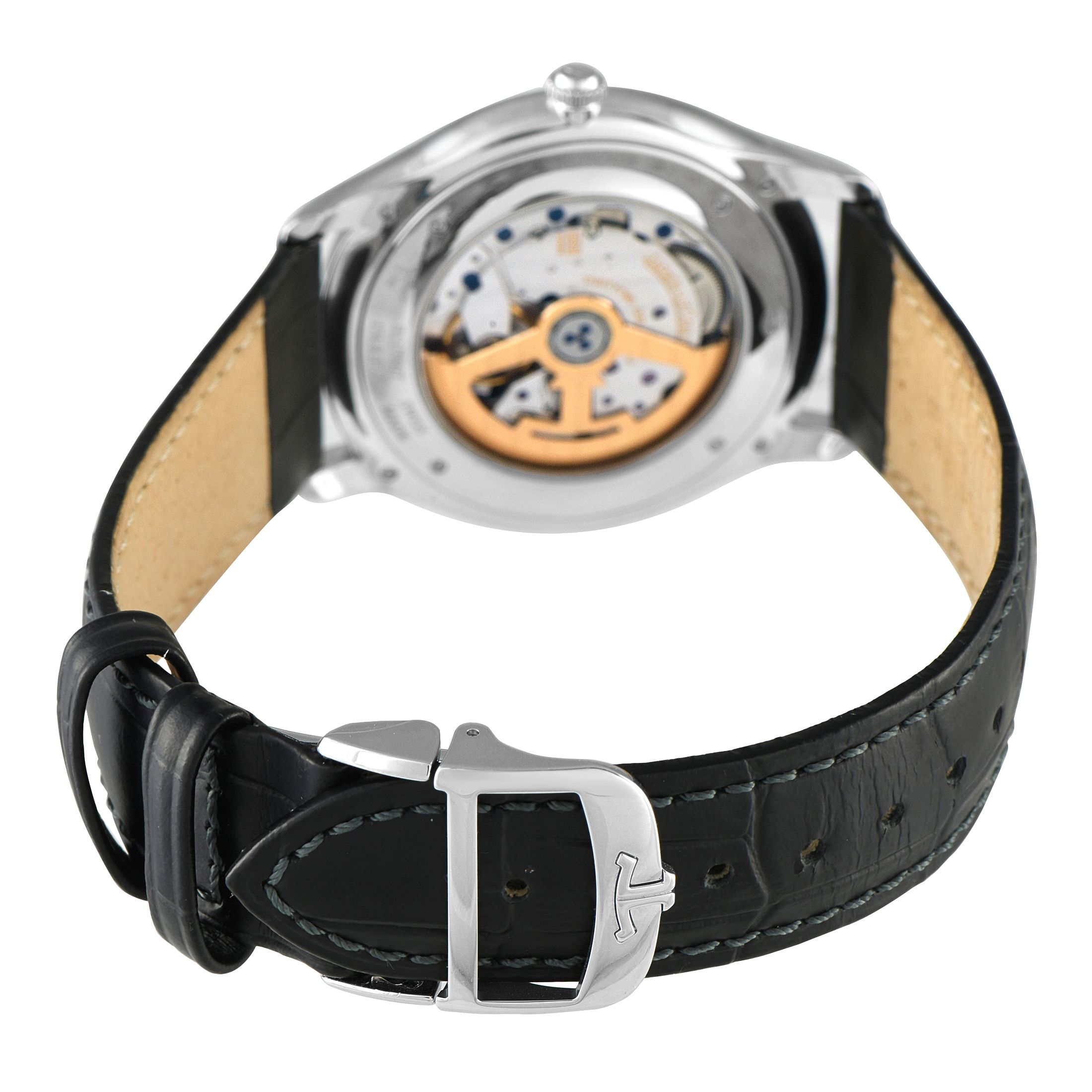 Jaeger-LeCoultre Master Ultra Thin Date Champagne Dial Steel Watch Q1288430