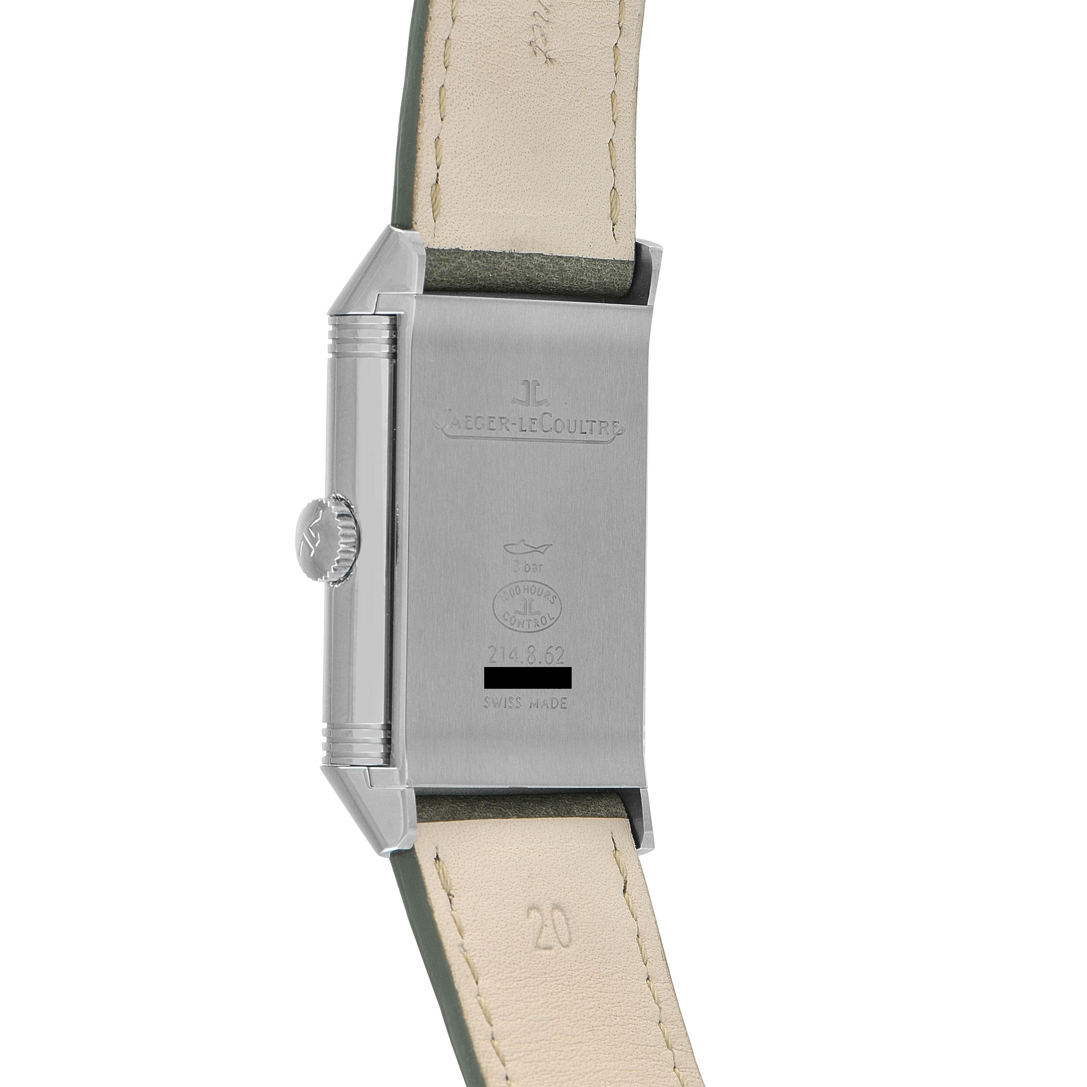 Jaeger-LeCoultre Reverso Classic Large Small Second Steel Watch Q3858522