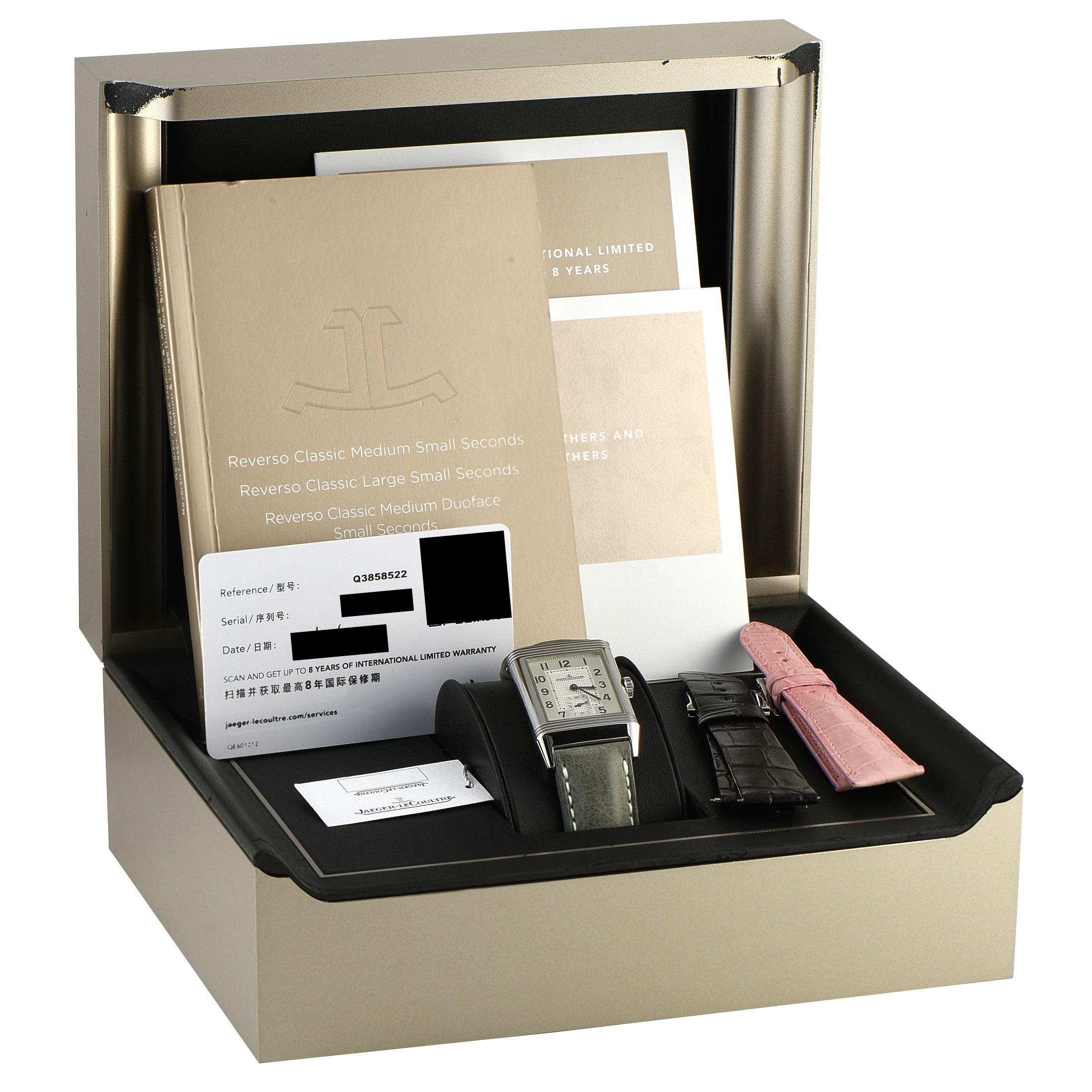 Jaeger-LeCoultre Reverso Classic Large Small Second Steel Watch Q3858522