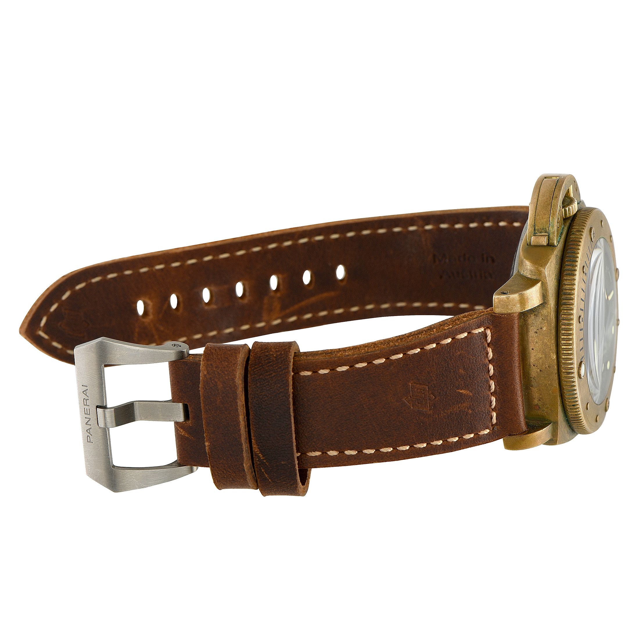 Officine Panerai Submersible 1950 3 Days Bronzo Watch PAM00382