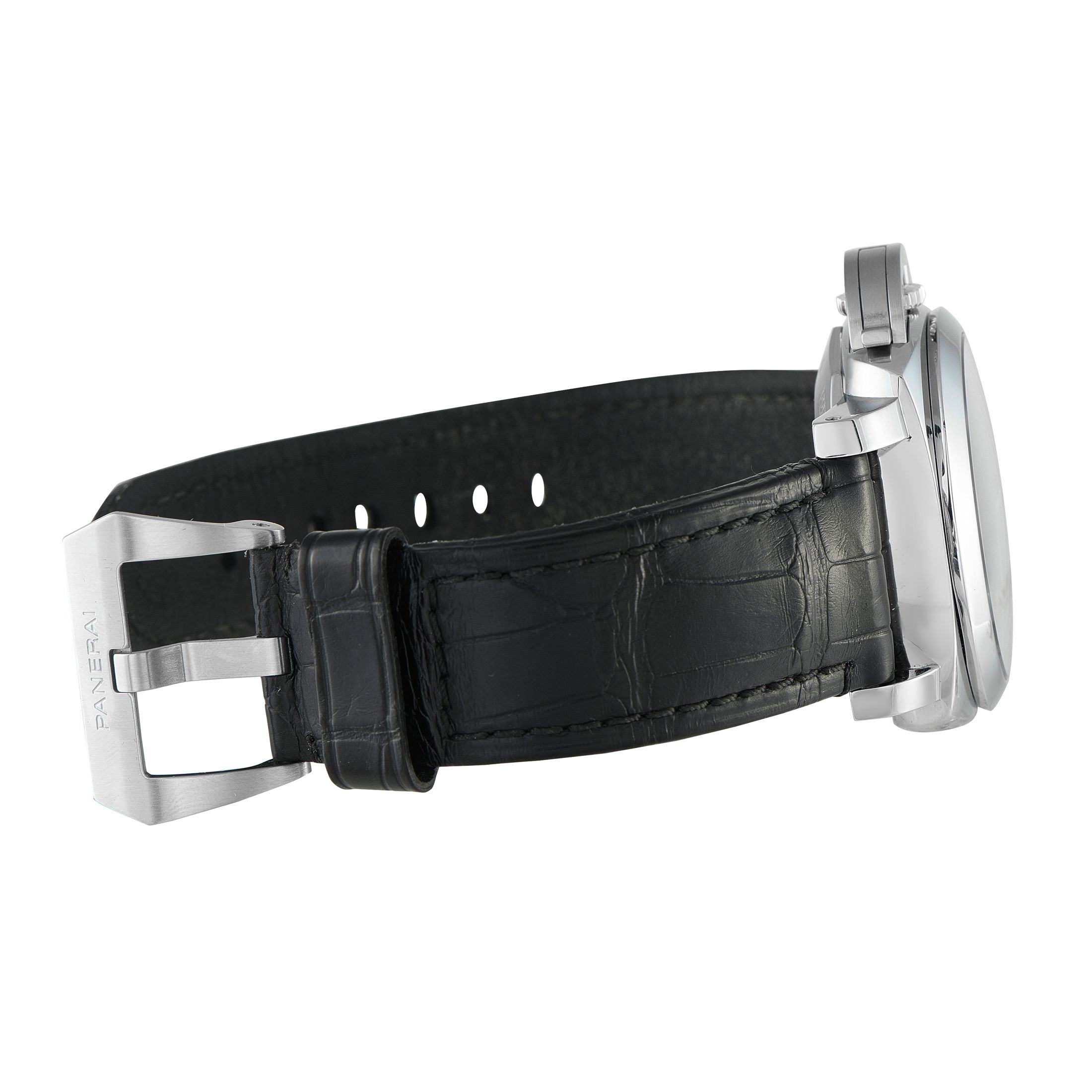 Officine Panerai Luminor 1950 3 Days GMT Steel Watch PAM00531