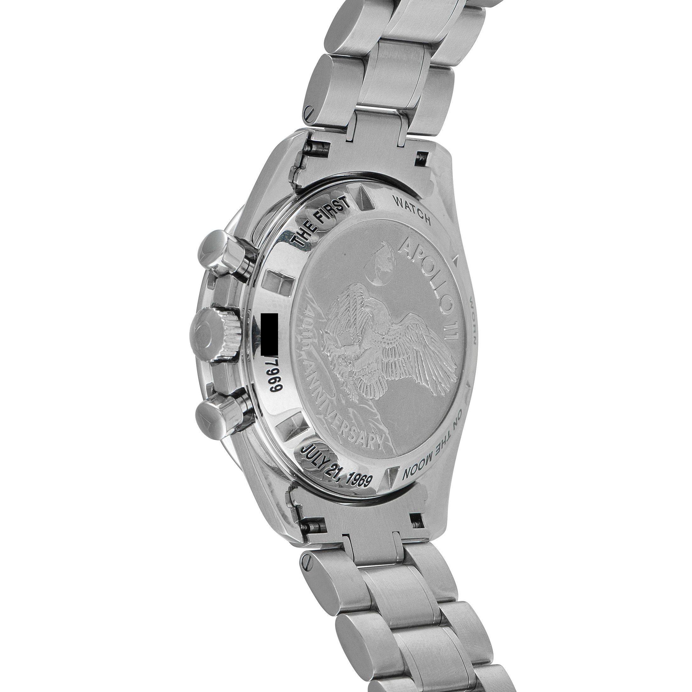 Omega Speedmaster Apollo II 40th Anniversary Steel Watch 311.30.42.30.01.002