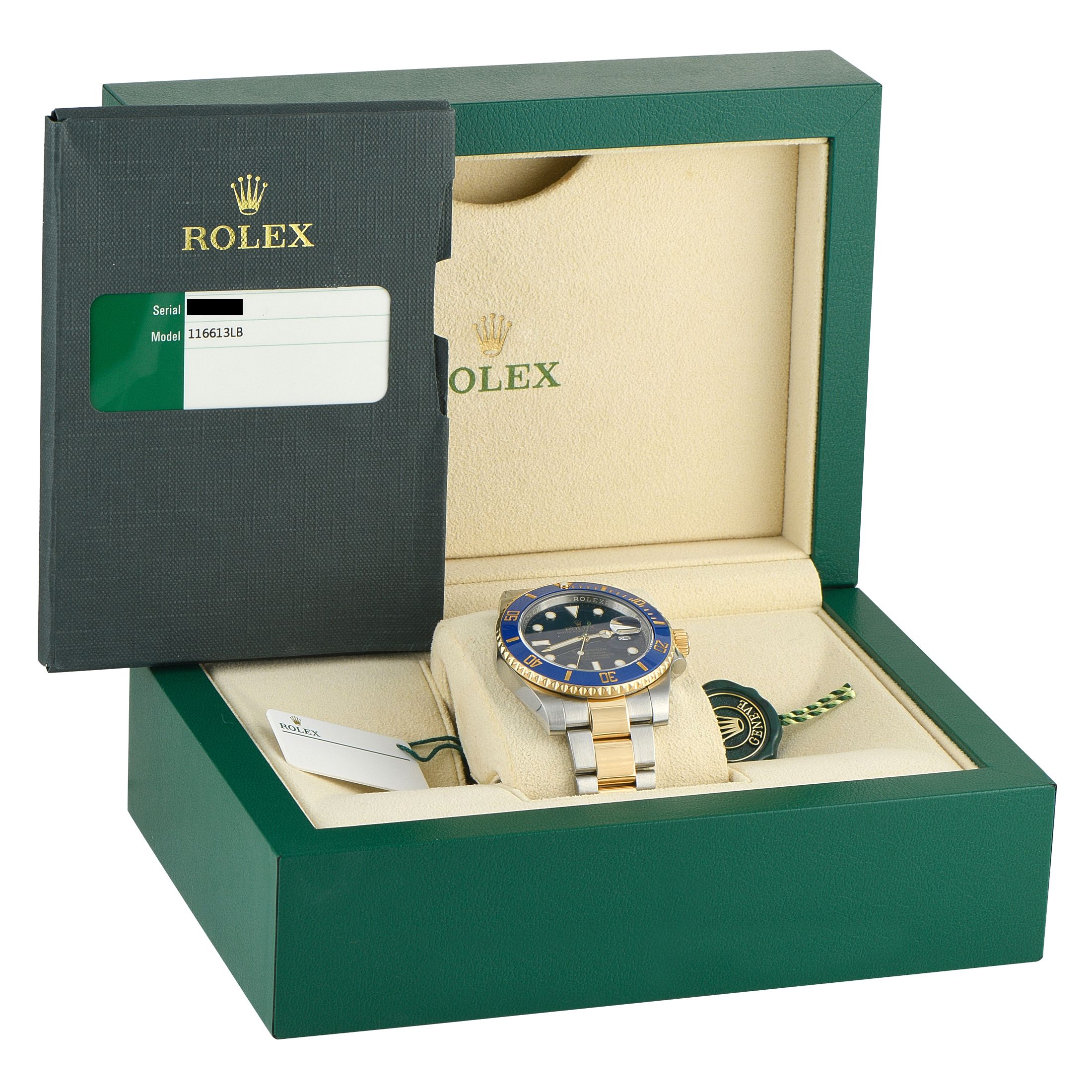 Rolex Submariner Date Two-Tone Watch 116613LB