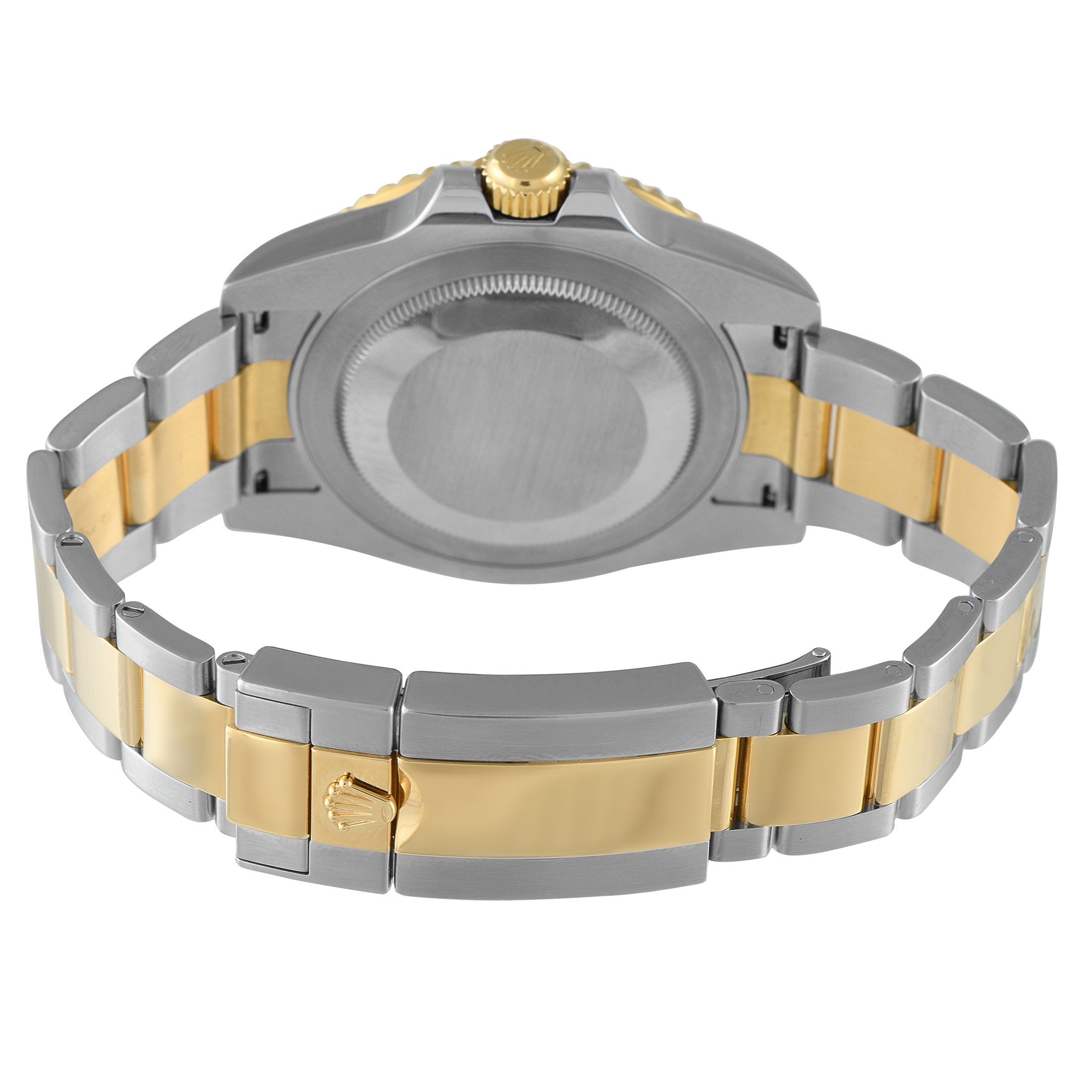 Rolex GMT-Master II Black Dial Two-Tone Watch 116713LN