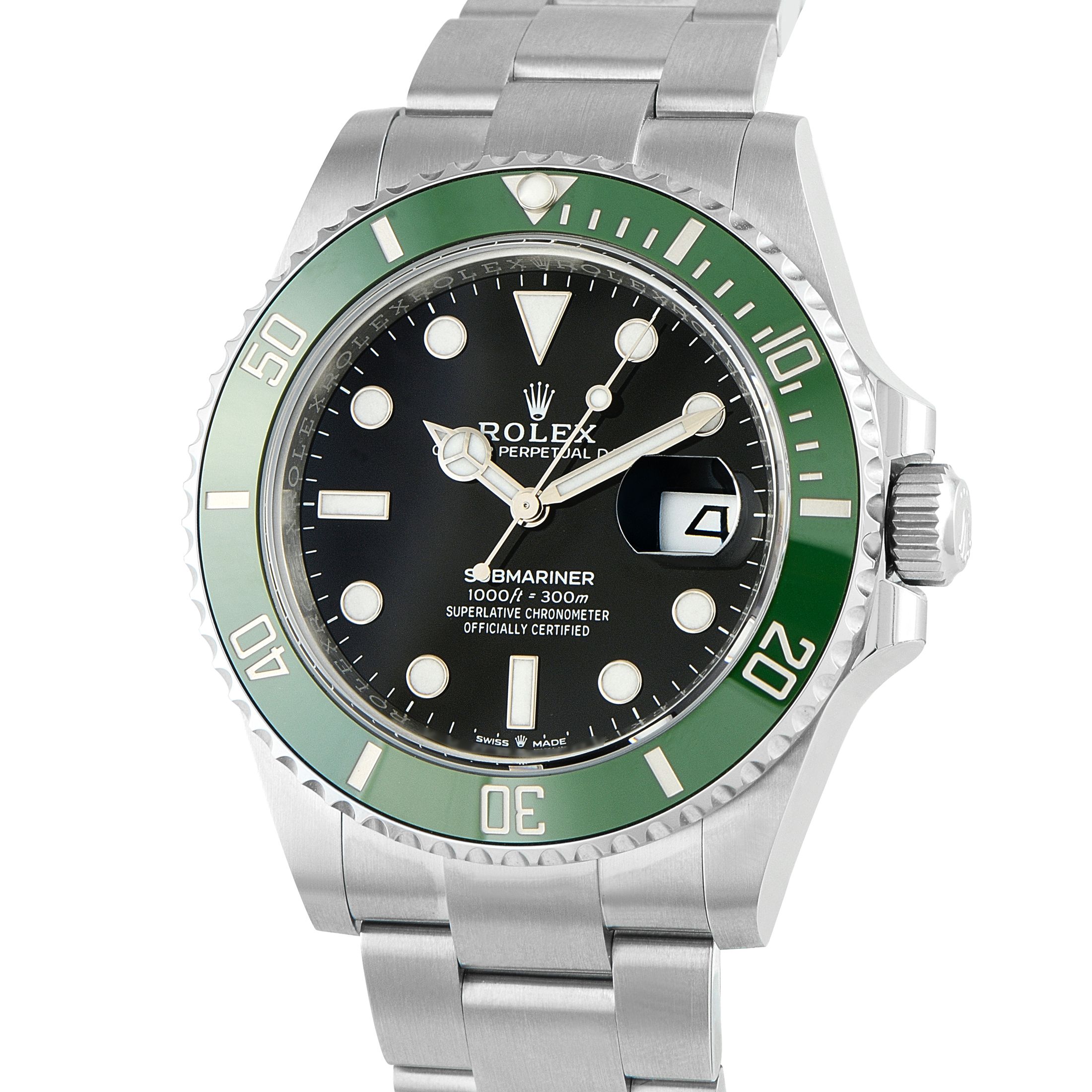 Rolex Submariner Date Starbucks Steel Watch 126610LV