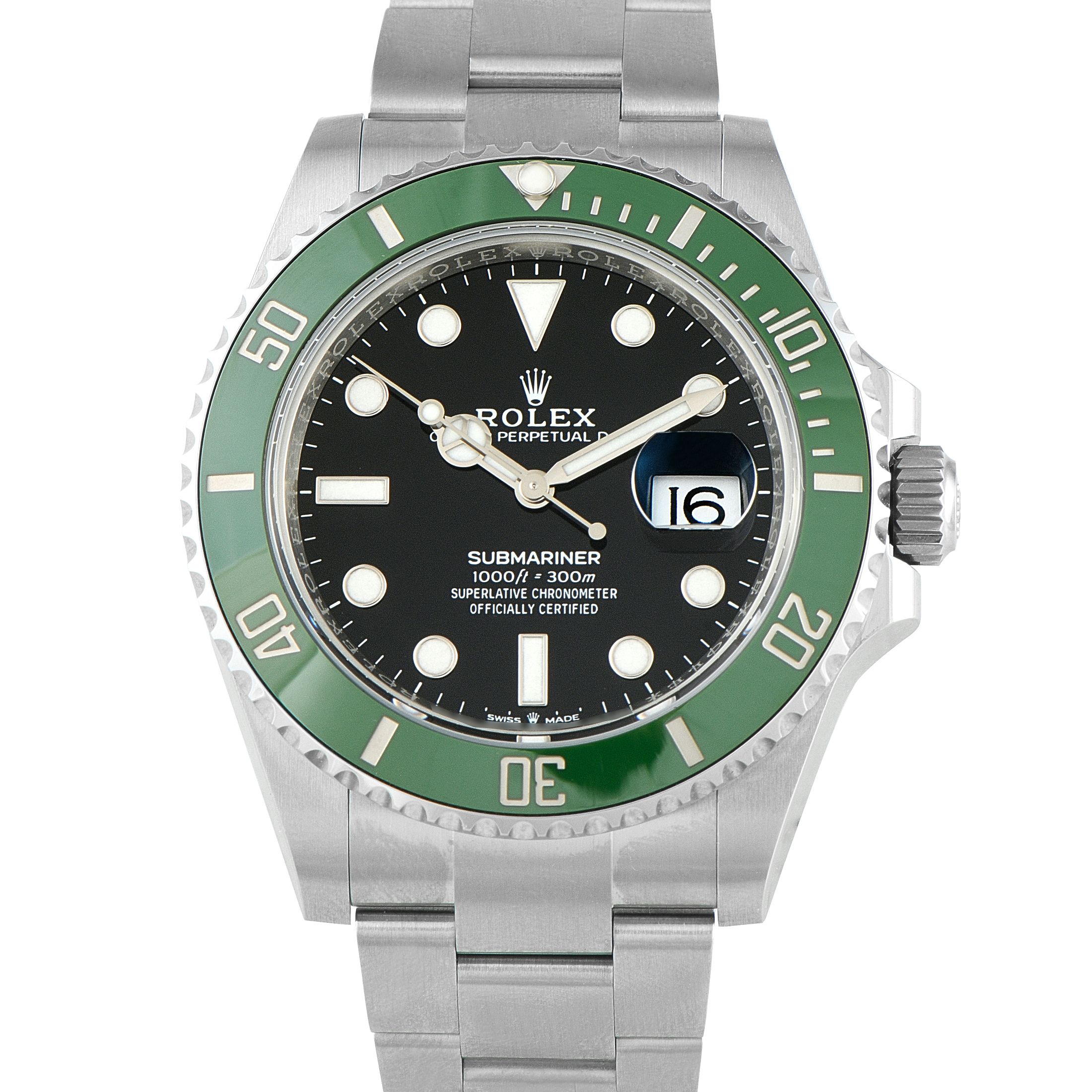 Rolex Submariner Date Starbucks Steel Watch 126610LV