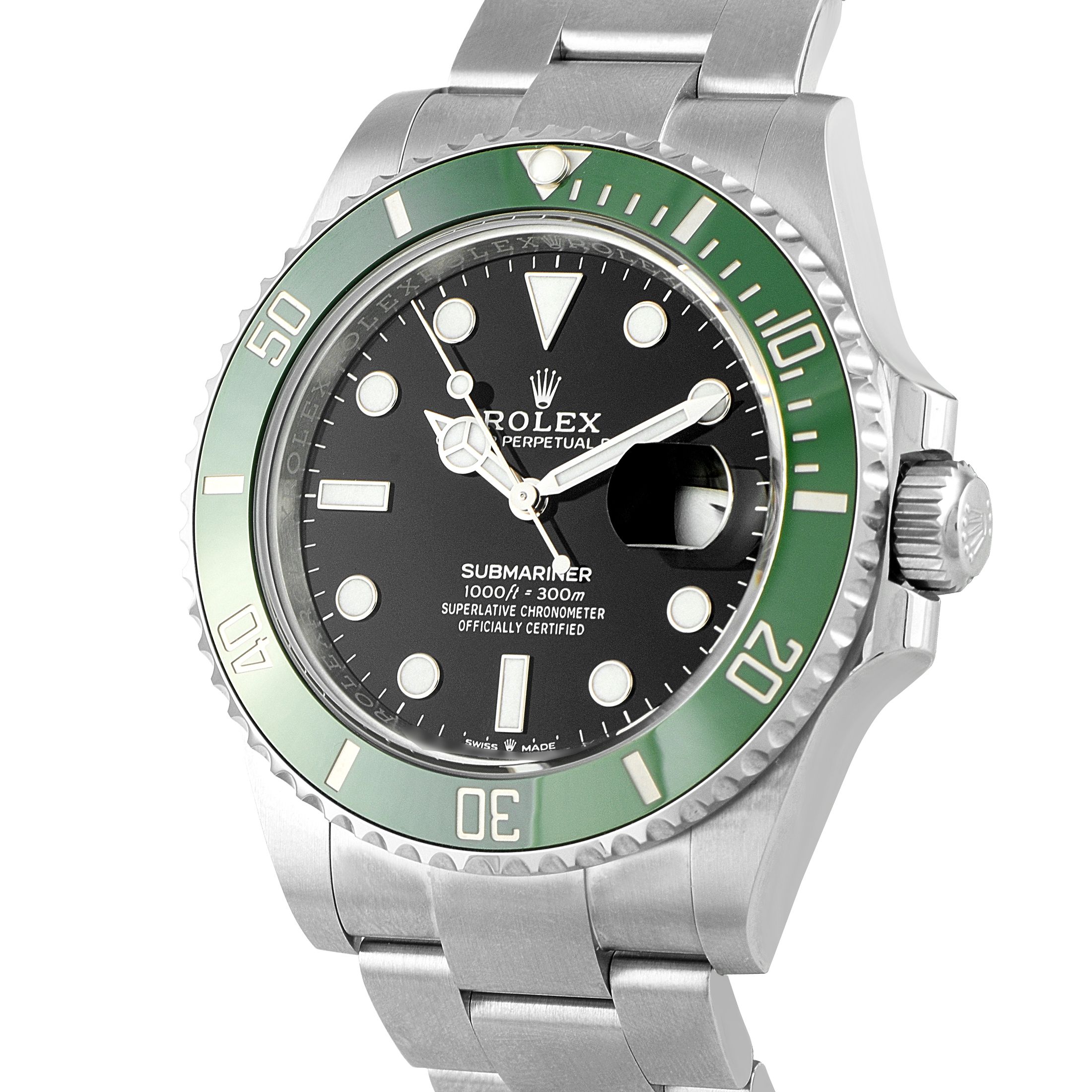 Rolex Submariner Date Starbucks Steel Watch 126610LV