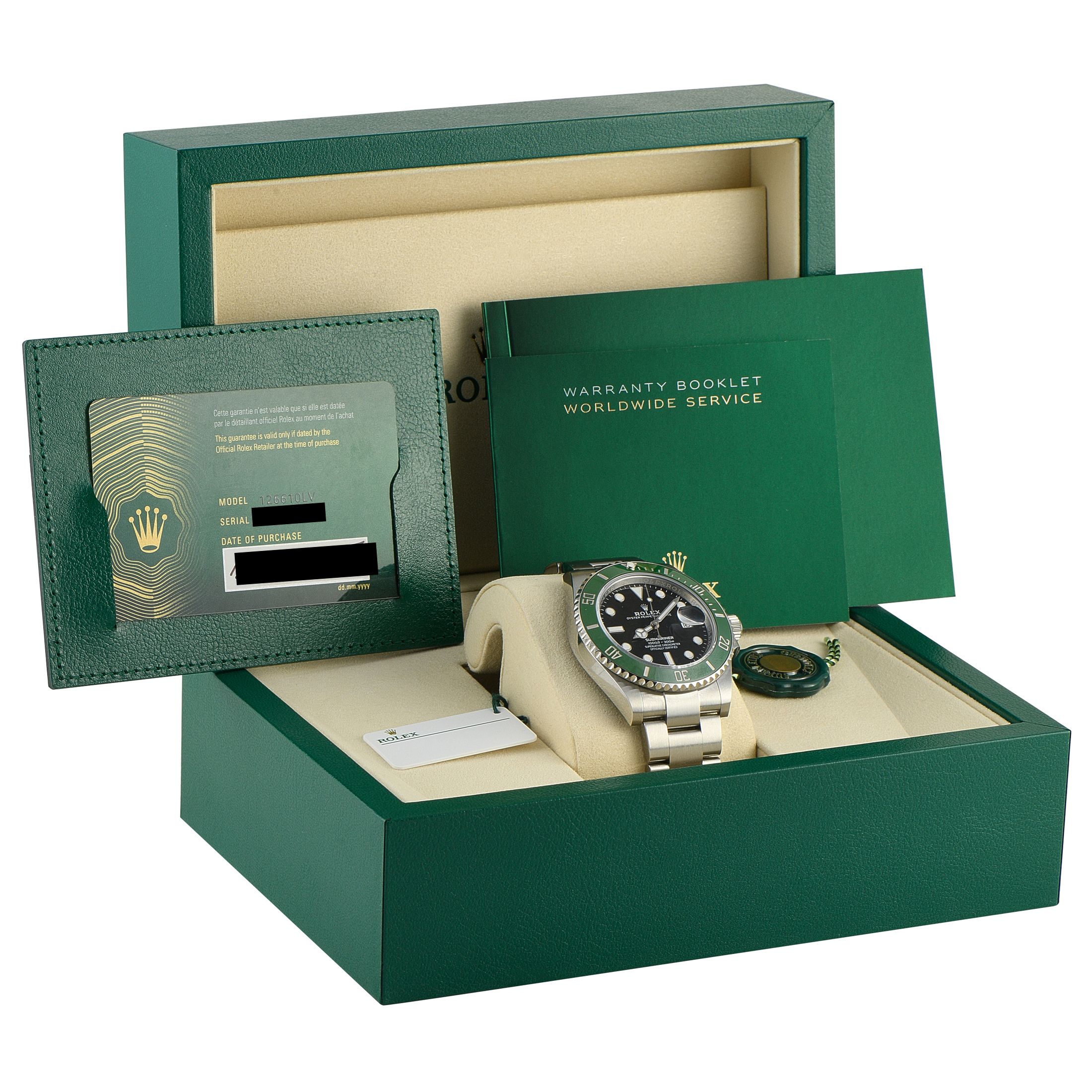 Rolex Submariner Date Starbucks Steel Watch 126610LV
