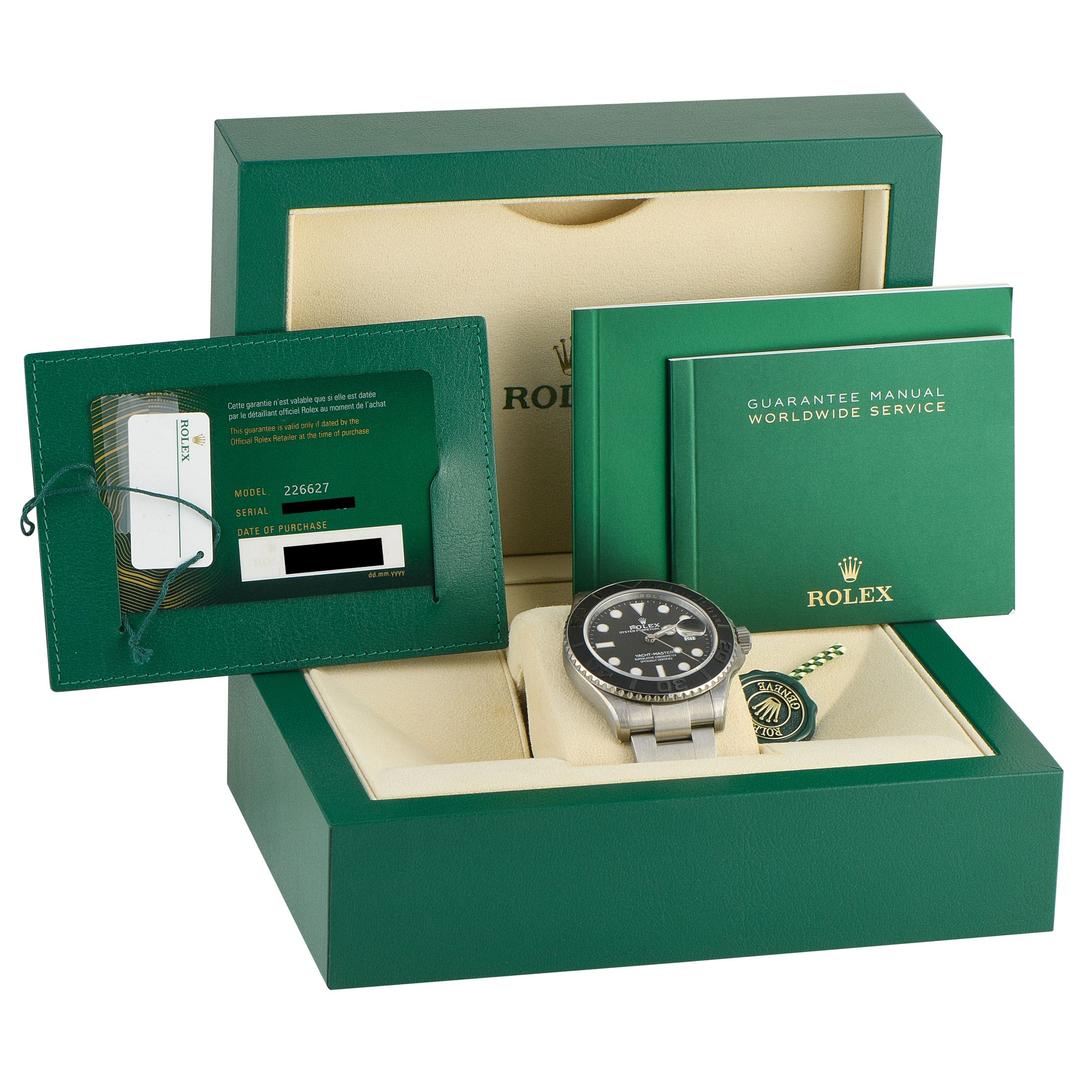 Rolex Yacht-Master 42 RLX Titanium Watch 226627