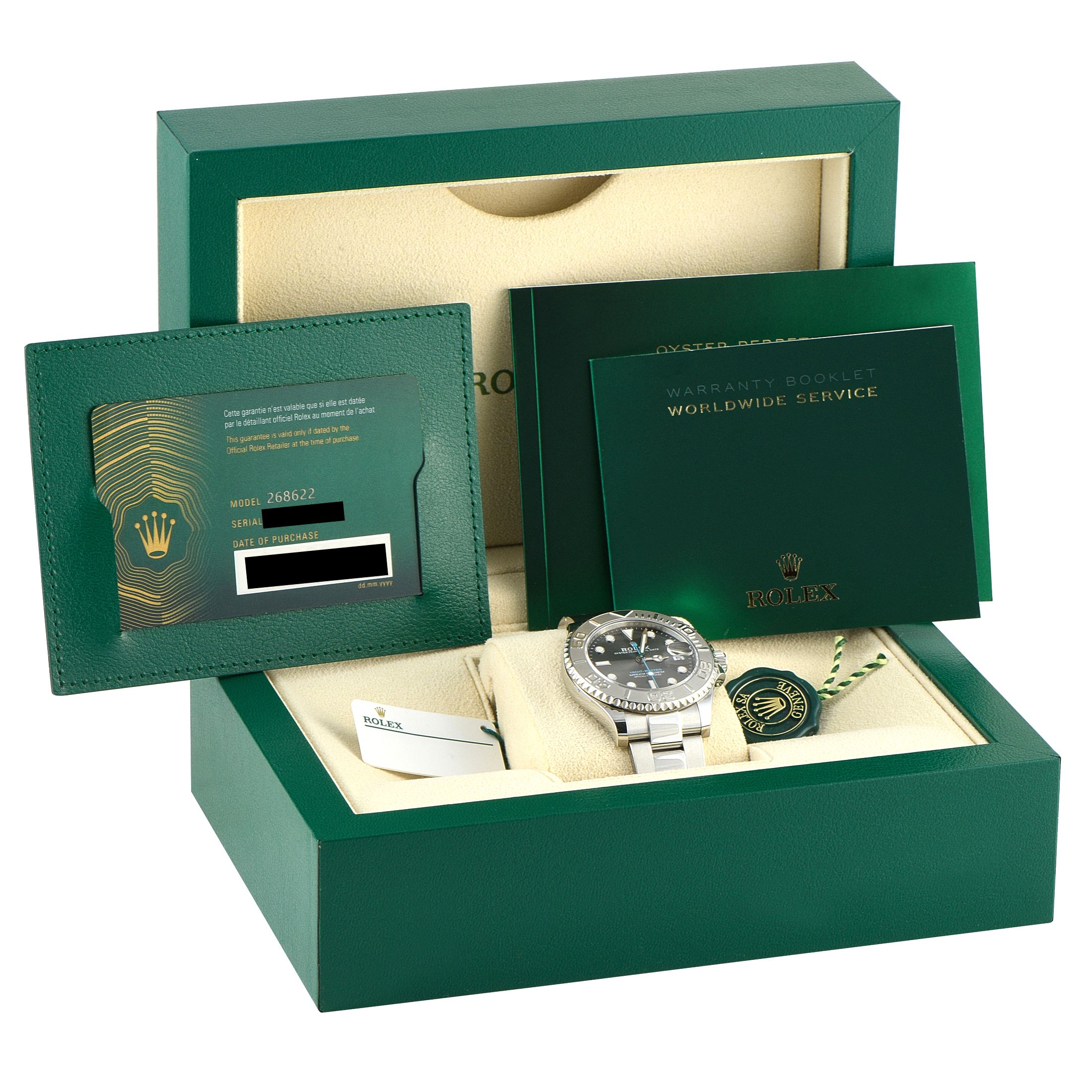 Rolex Yacht-Master 37 Oystersteel and Platinum Watch 268622