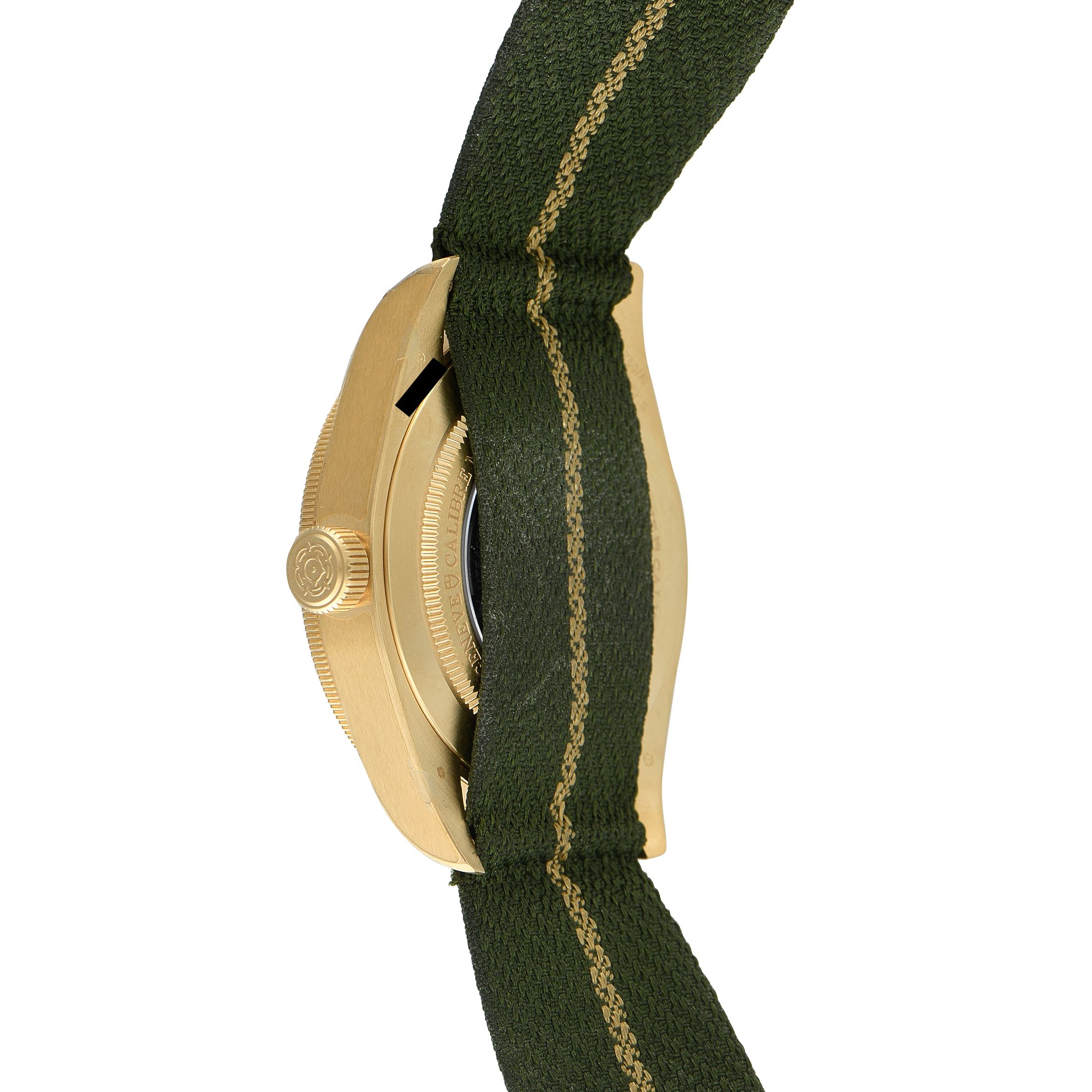 Tudor Black Bay 58 Green Dial Yellow Gold Watch 79018