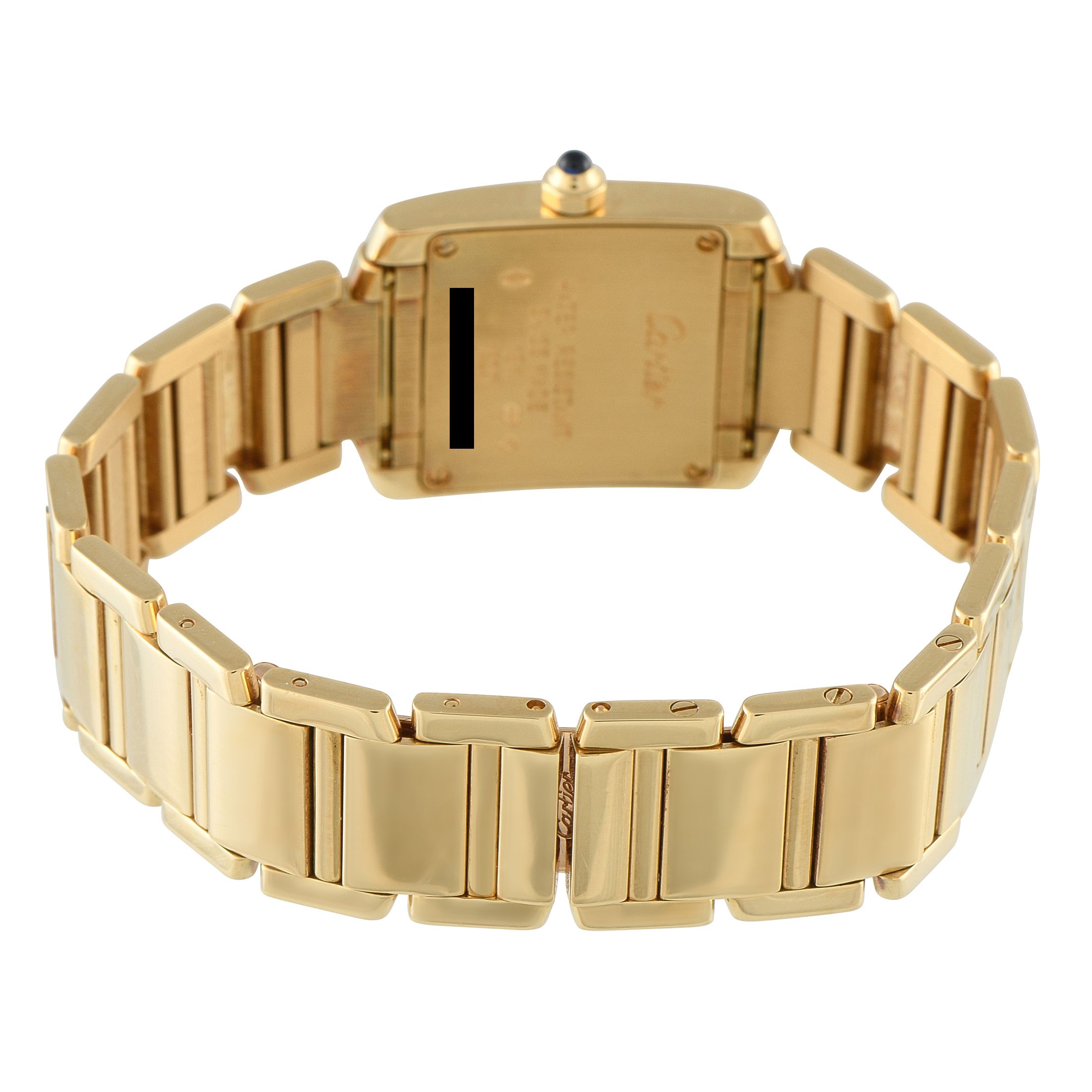 Cartier Tank Française Yellow Gold Watch w50002n2