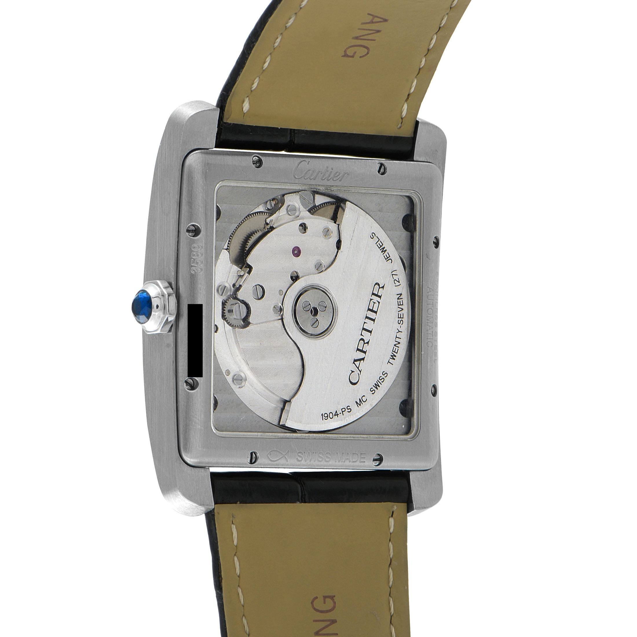 Cartier Tank MC Steel Watch w5330003