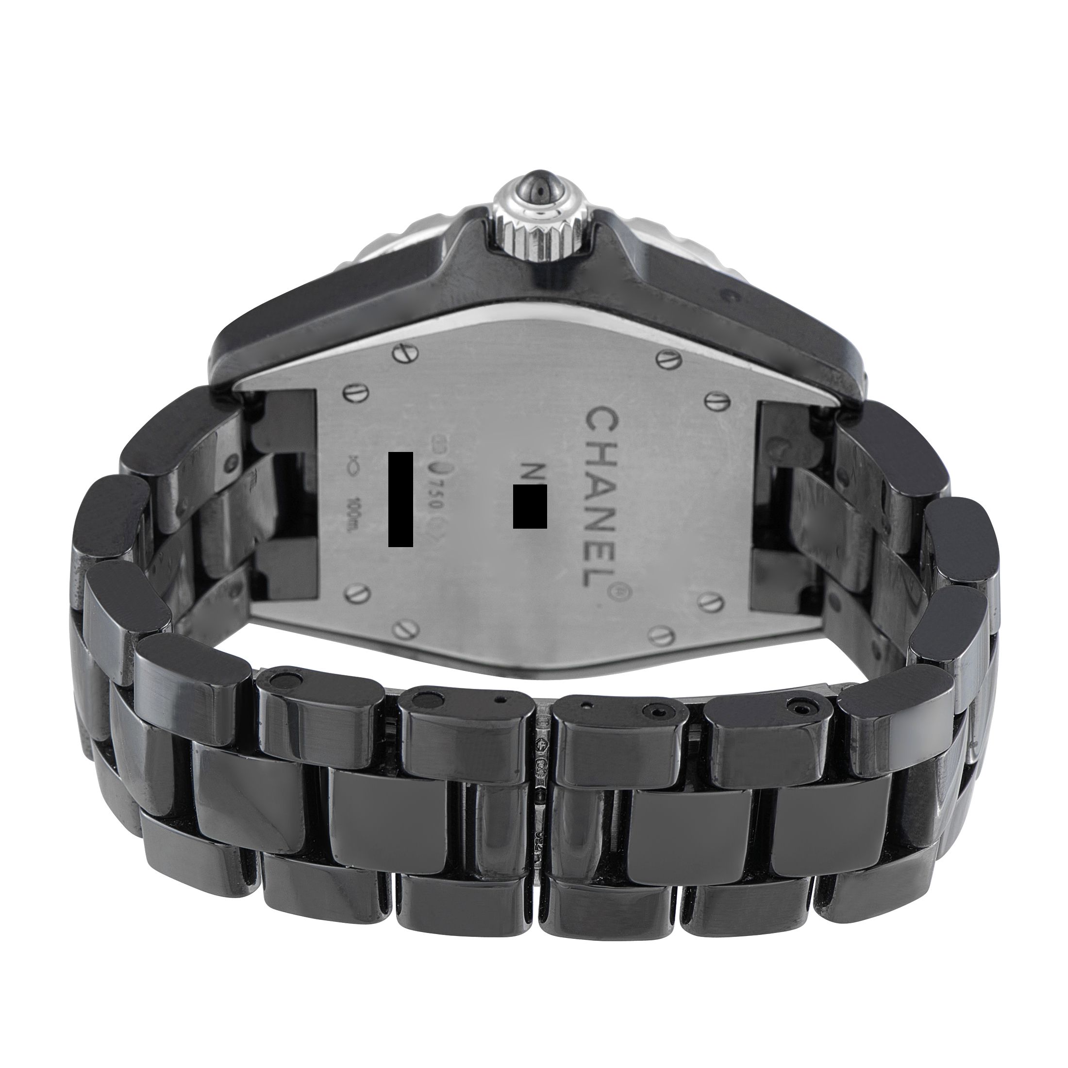Chanel J12 Joaillerie Diamond and Black Ceramic Watch H2023