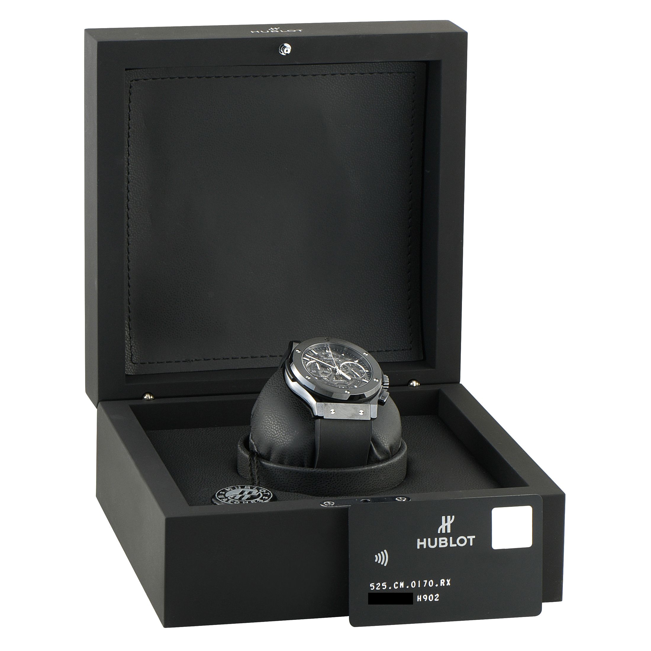Hublot Classic Fusion Aerofusion Black Magic Ceramic Watch 525.CM.0170.rx