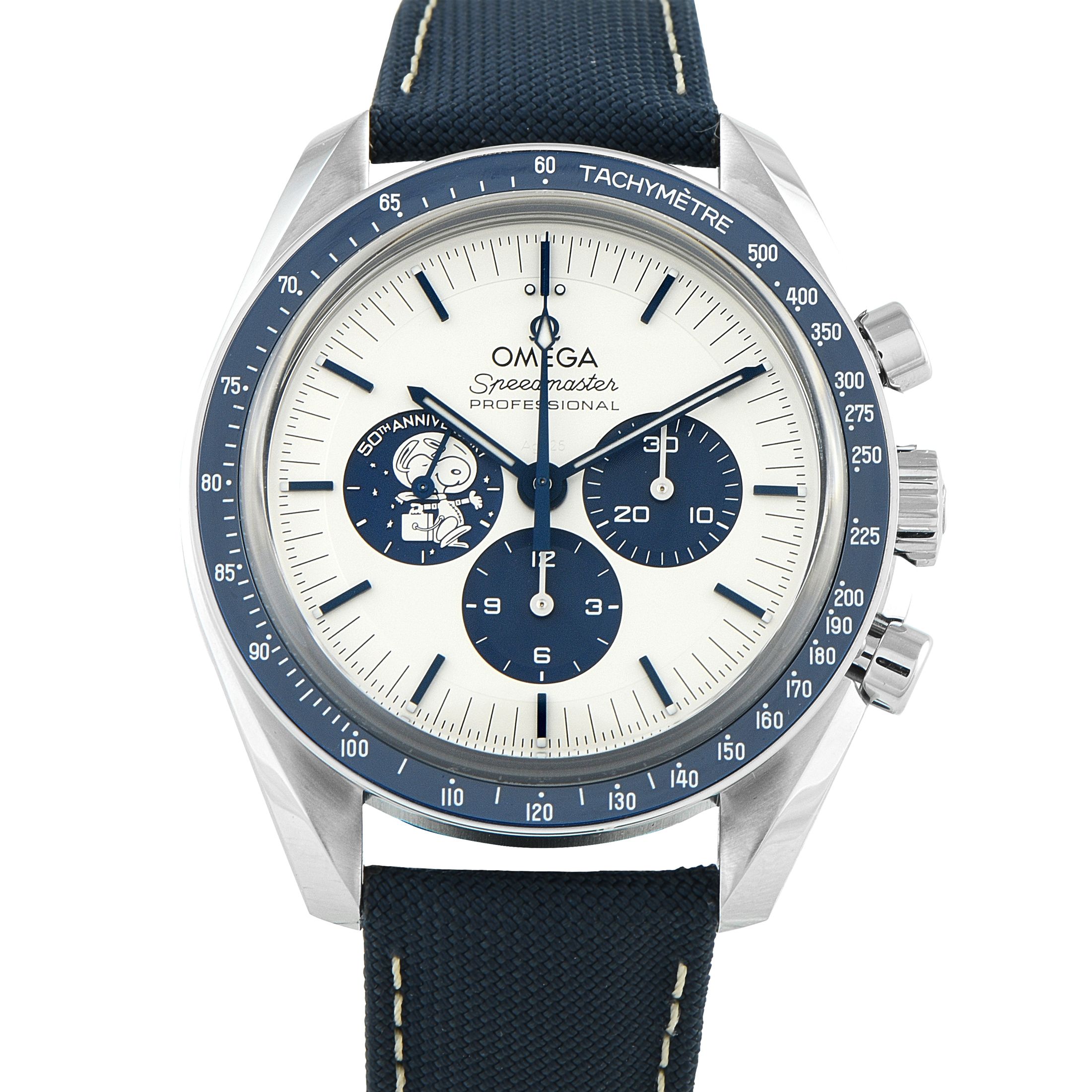 Omega Speedmaster Silver Snoopy Award Steel Watch 310.32.42.50.02.001