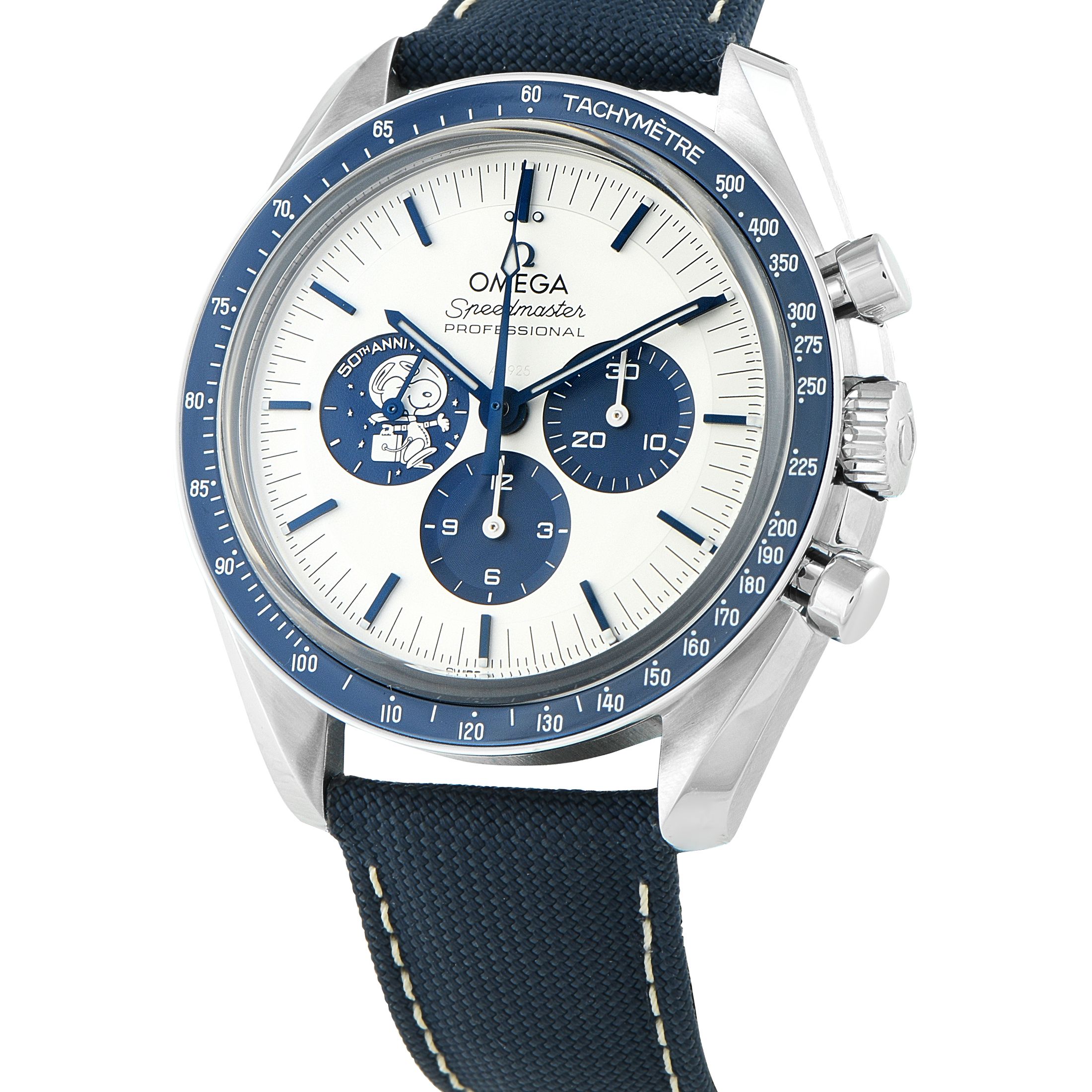Omega Speedmaster Silver Snoopy Award Steel Watch 310.32.42.50.02.001