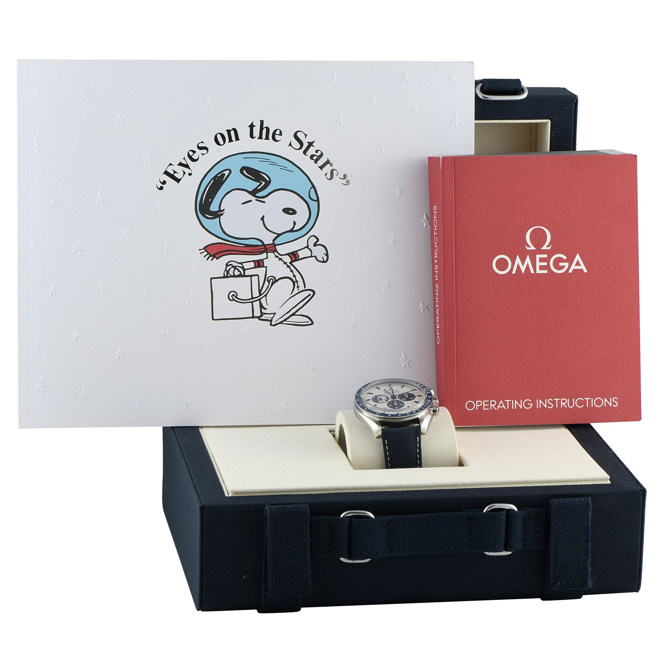 Omega Speedmaster Silver Snoopy Award Steel Watch 310.32.42.50.02.001