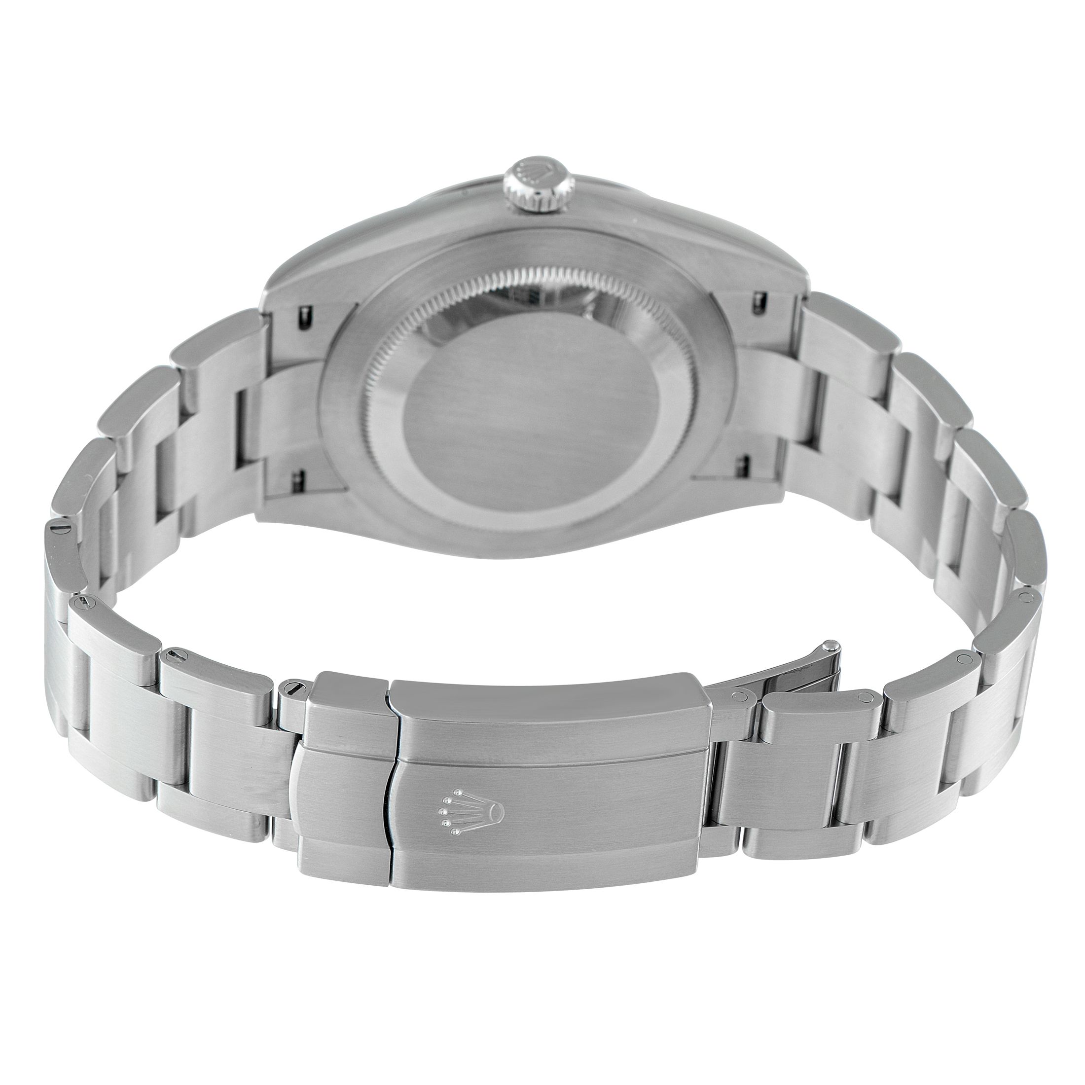 Rolex Oyster Perpetual 41 Green Dial Steel Watch 124300