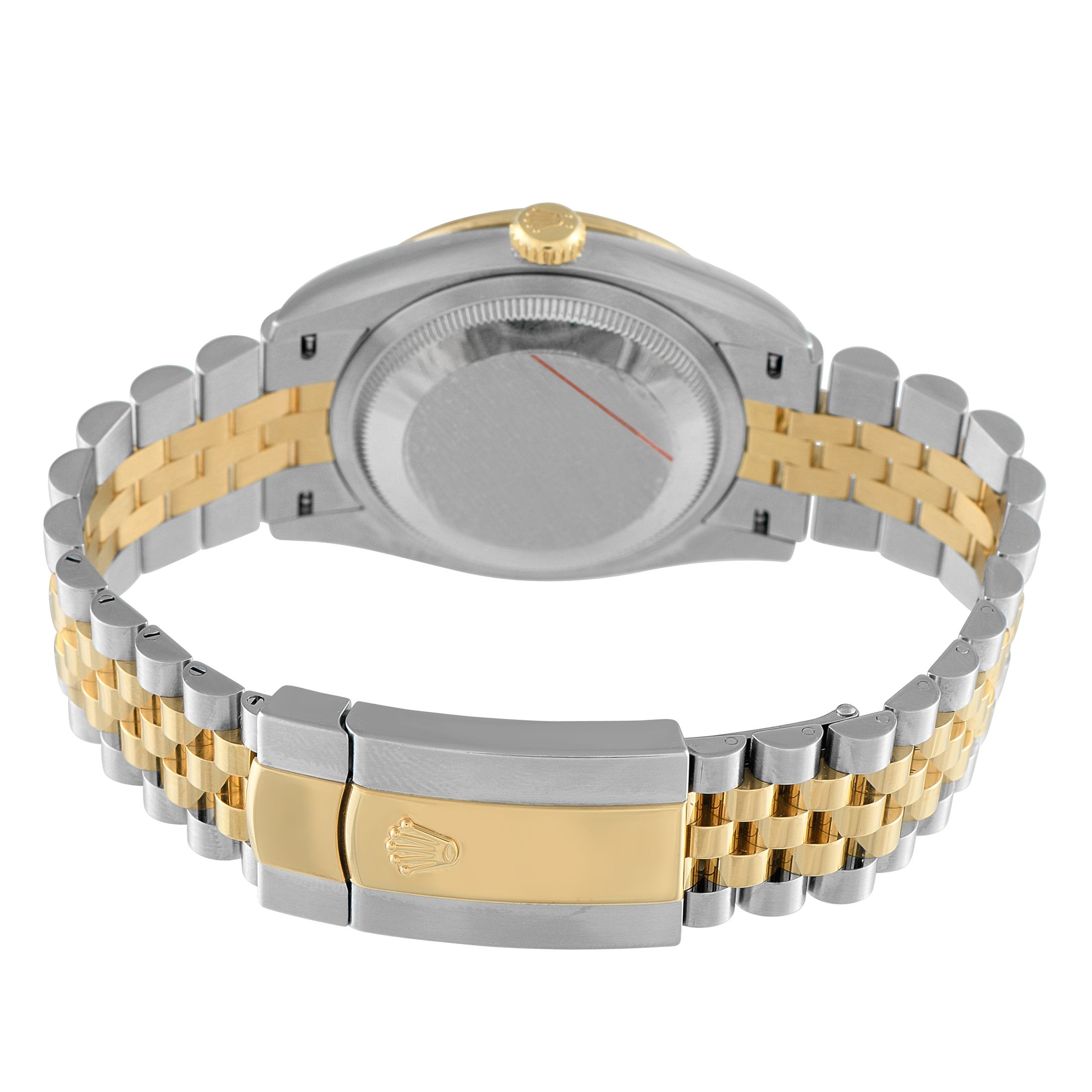 Rolex Datejust 36 Olive Roman Dial Two-Tone Jubilee Watch 126283rbr