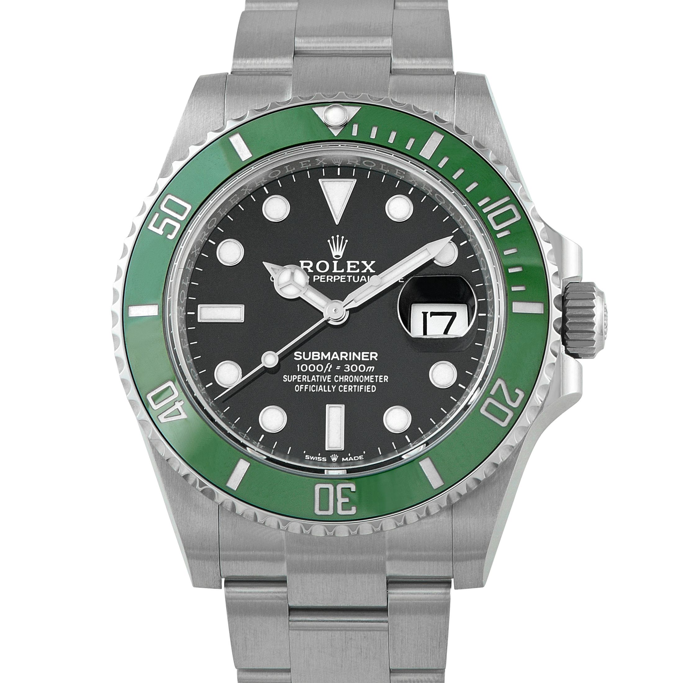 Rolex Submariner Date Starbucks Steel Watch 126610LV