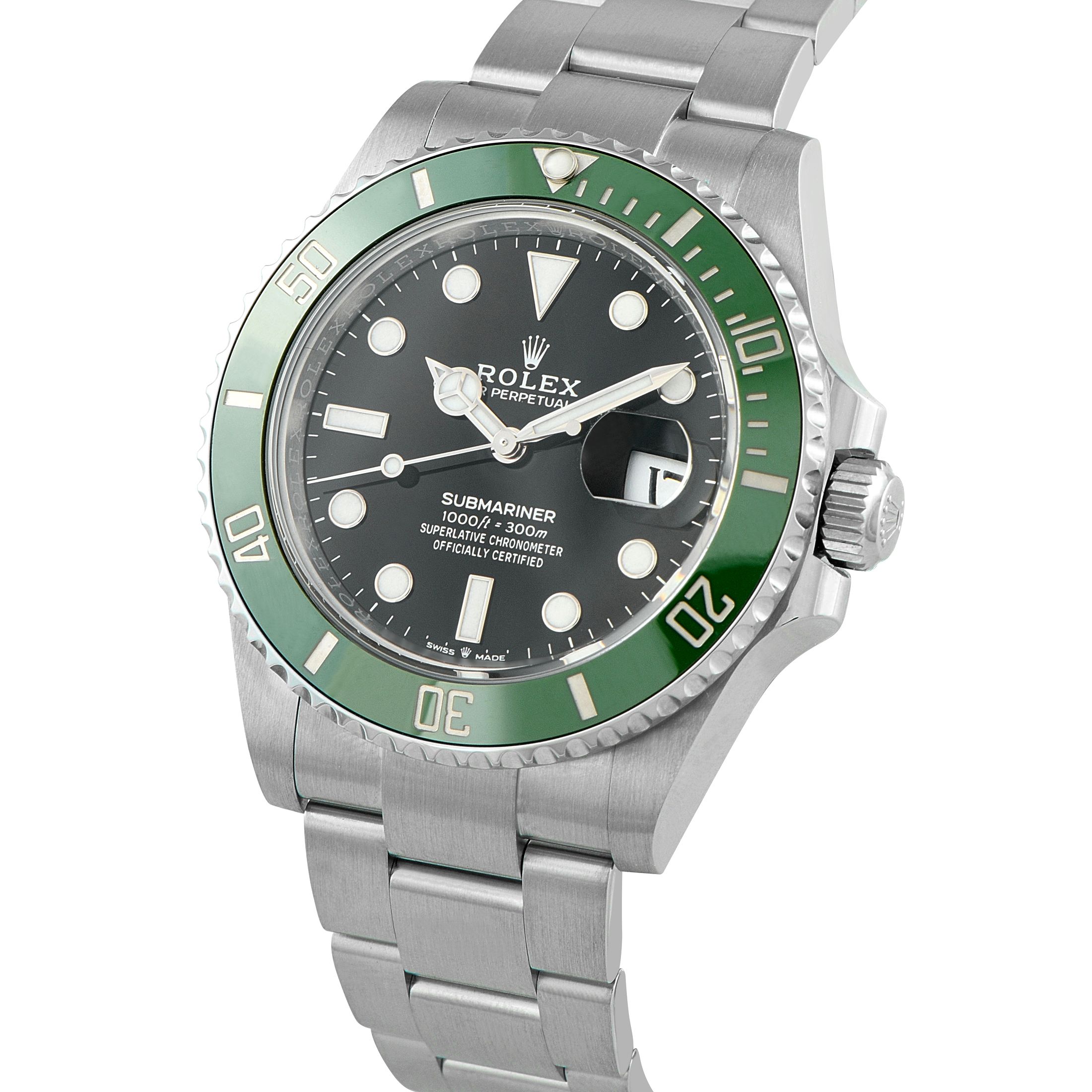 Rolex Submariner Date Starbucks Steel Watch 126610LV
